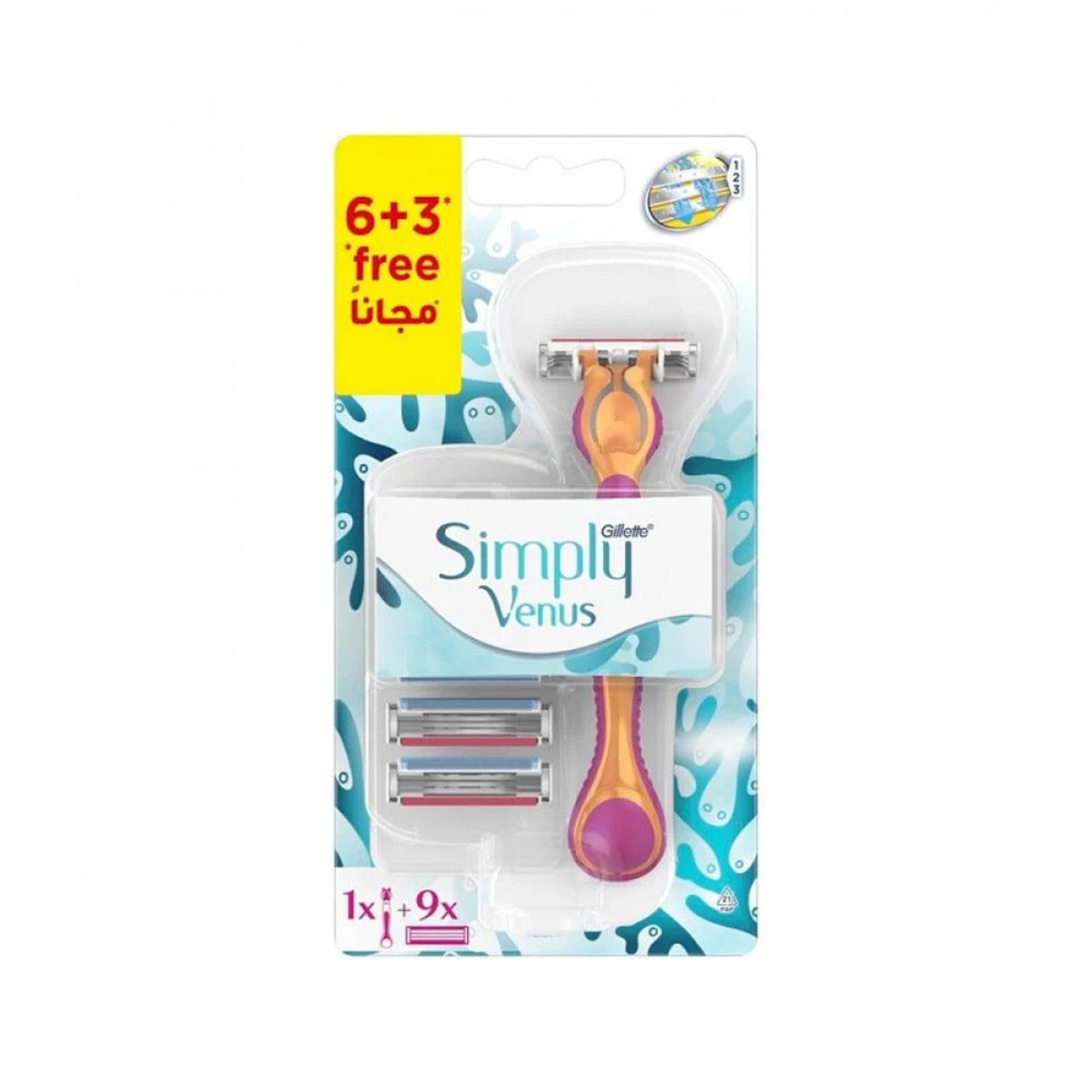 Gillette Simply Venus 3in1 Refillable