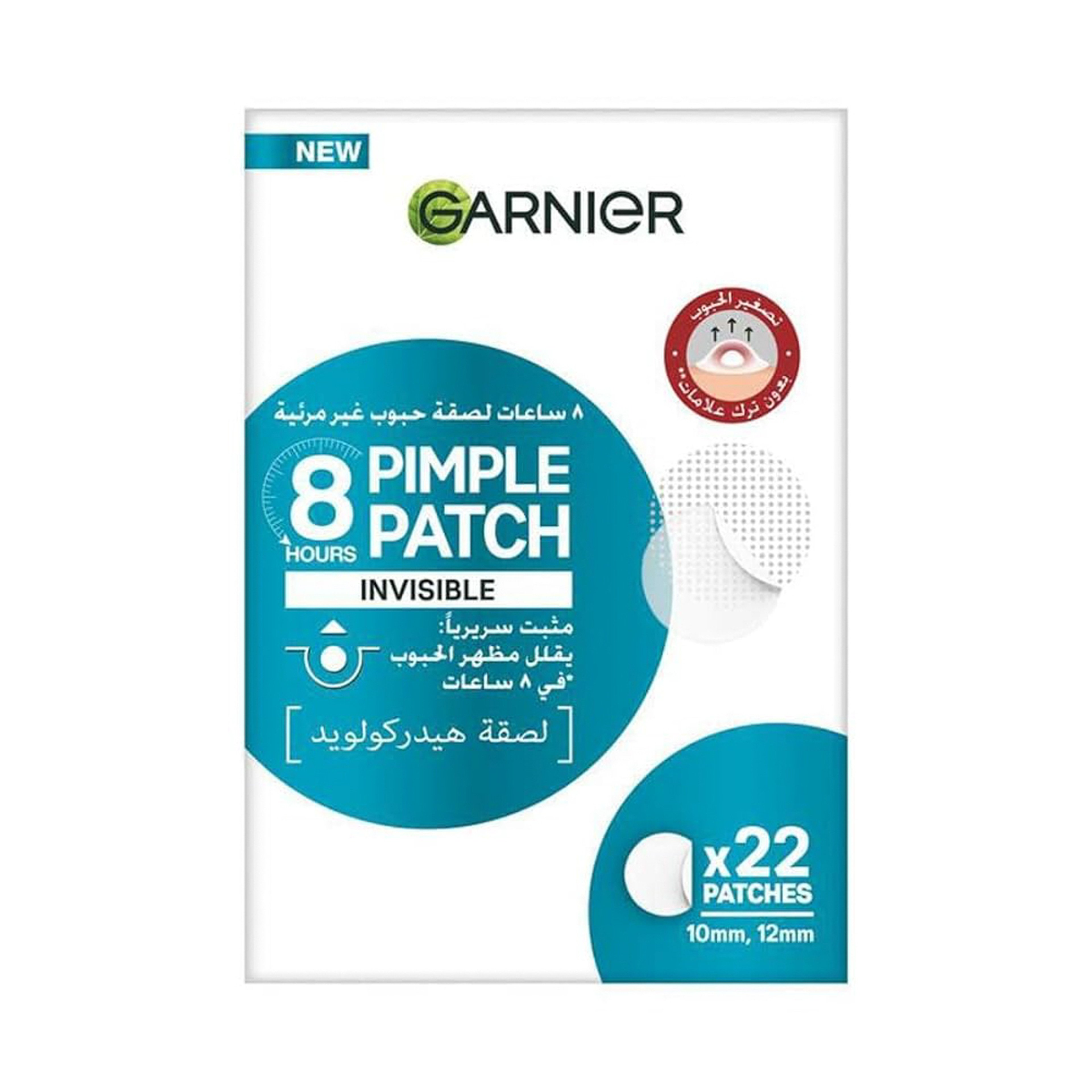 Garnier Skinactive Invisibl Pimple  22 Patches