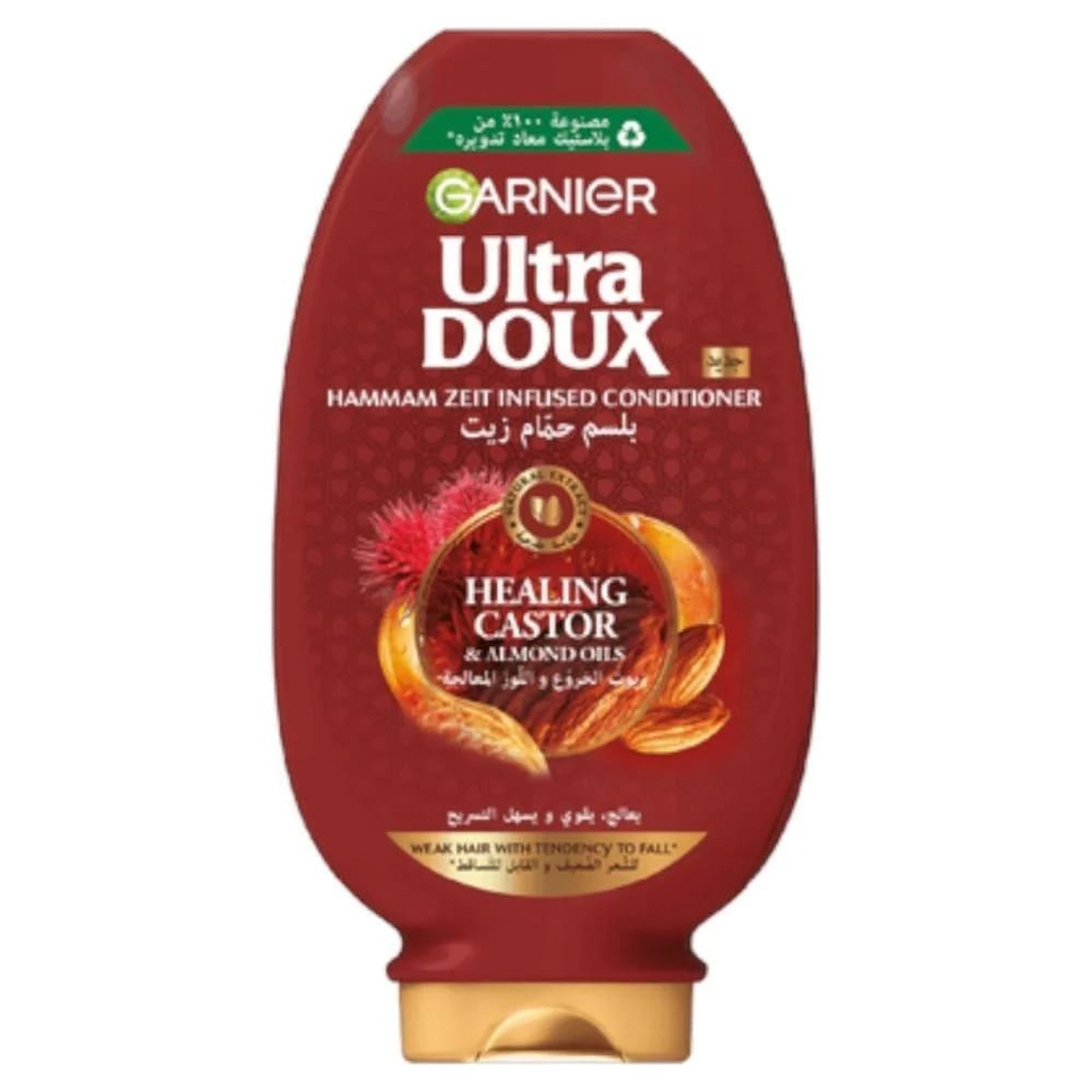 جرانير الترا دوكس بخلاصة ازيت الخروع واللوز بلسم 360 مللي 