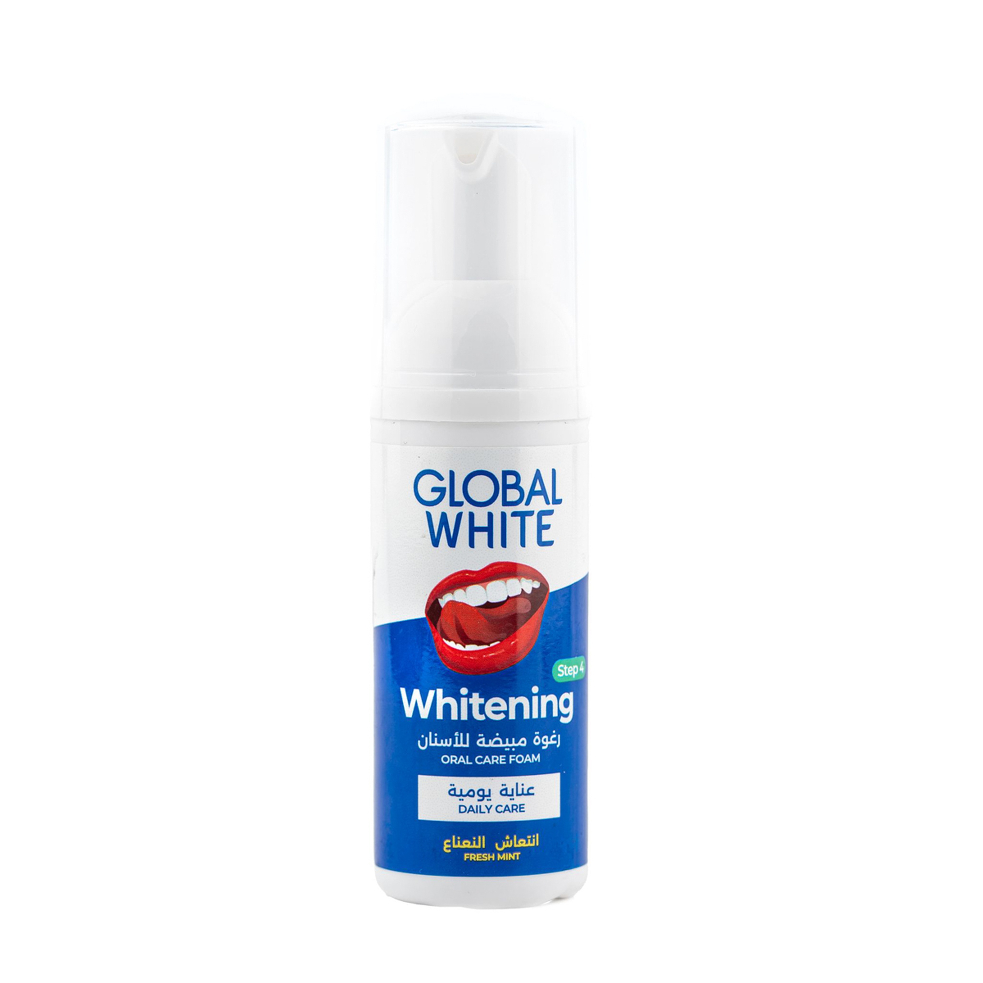 Global White Whitening Foam Oral Care 50Ml