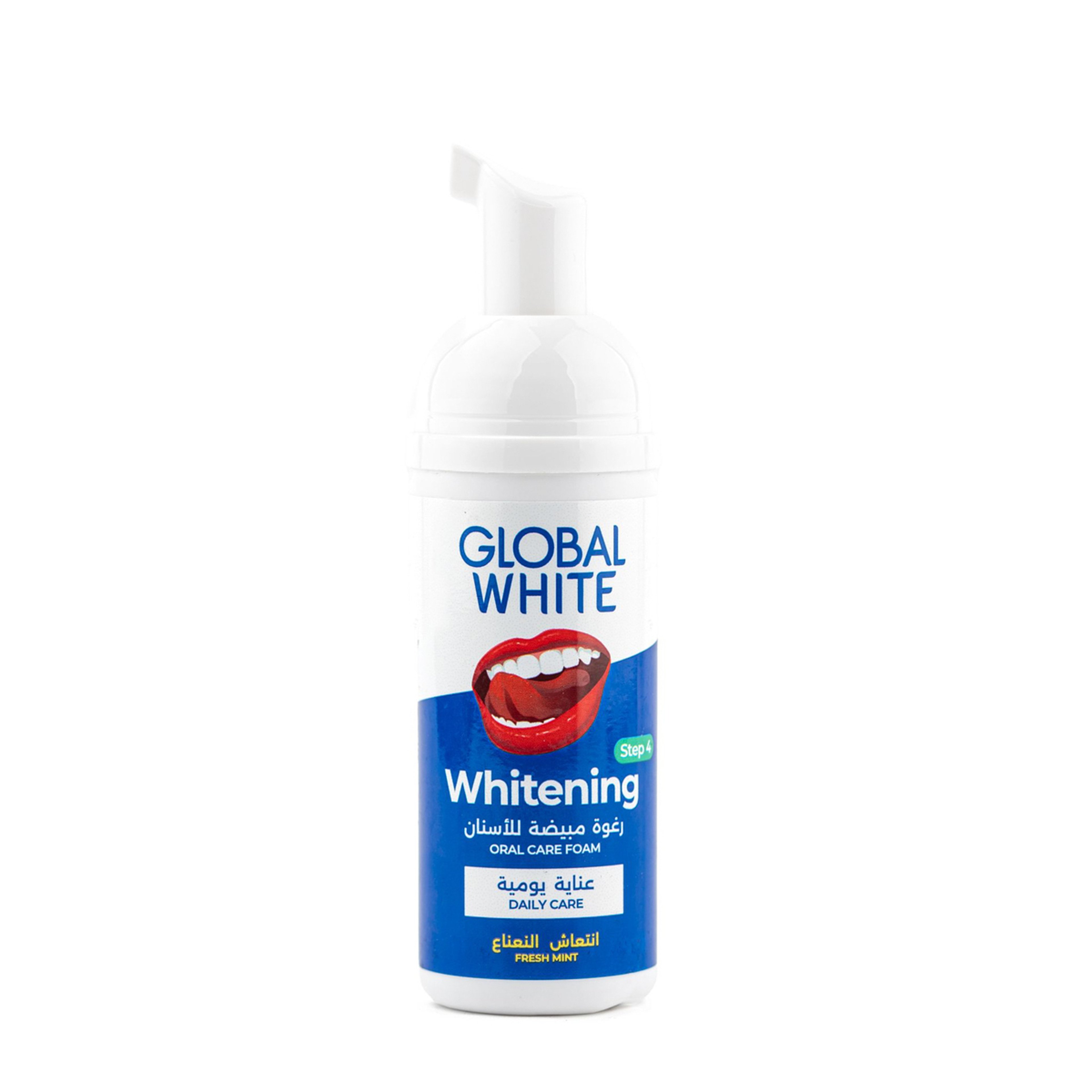 Global White Whitening Foam Oral Care 50Ml