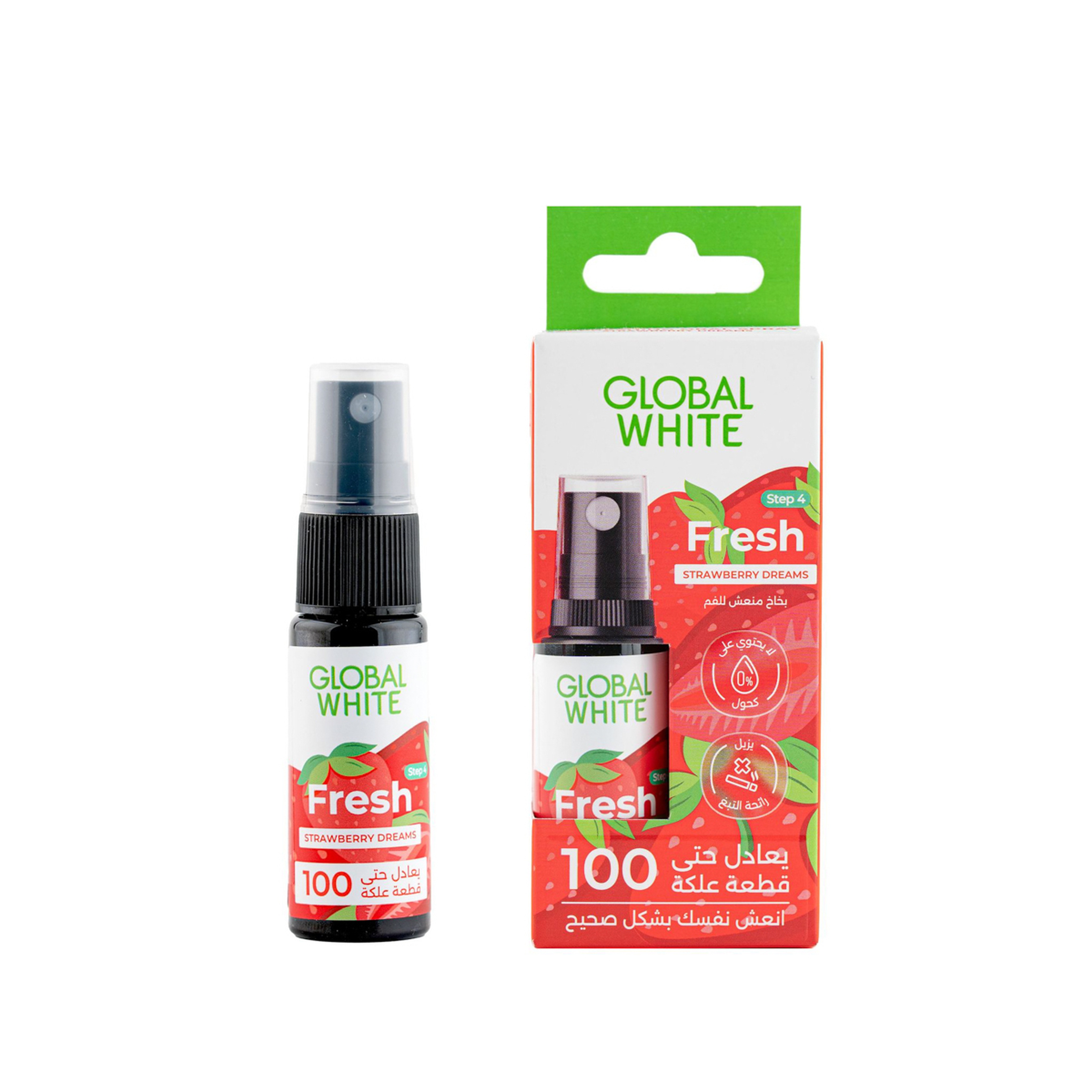 Global Fresh Strawberry Oral Spray 15Ml