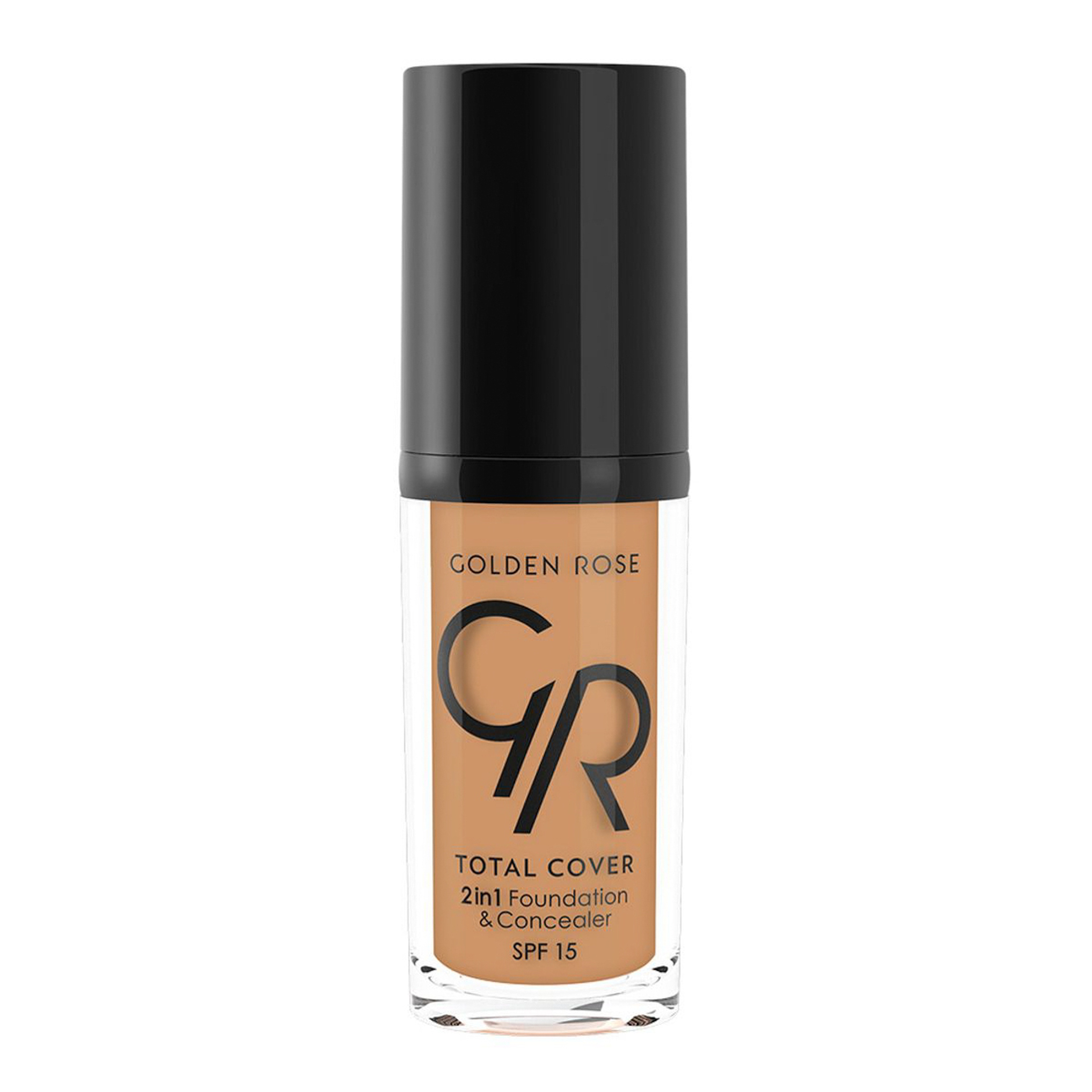 جولدن روز توتال كفر 2 فى 1 كريم اساس وكونسيلر 