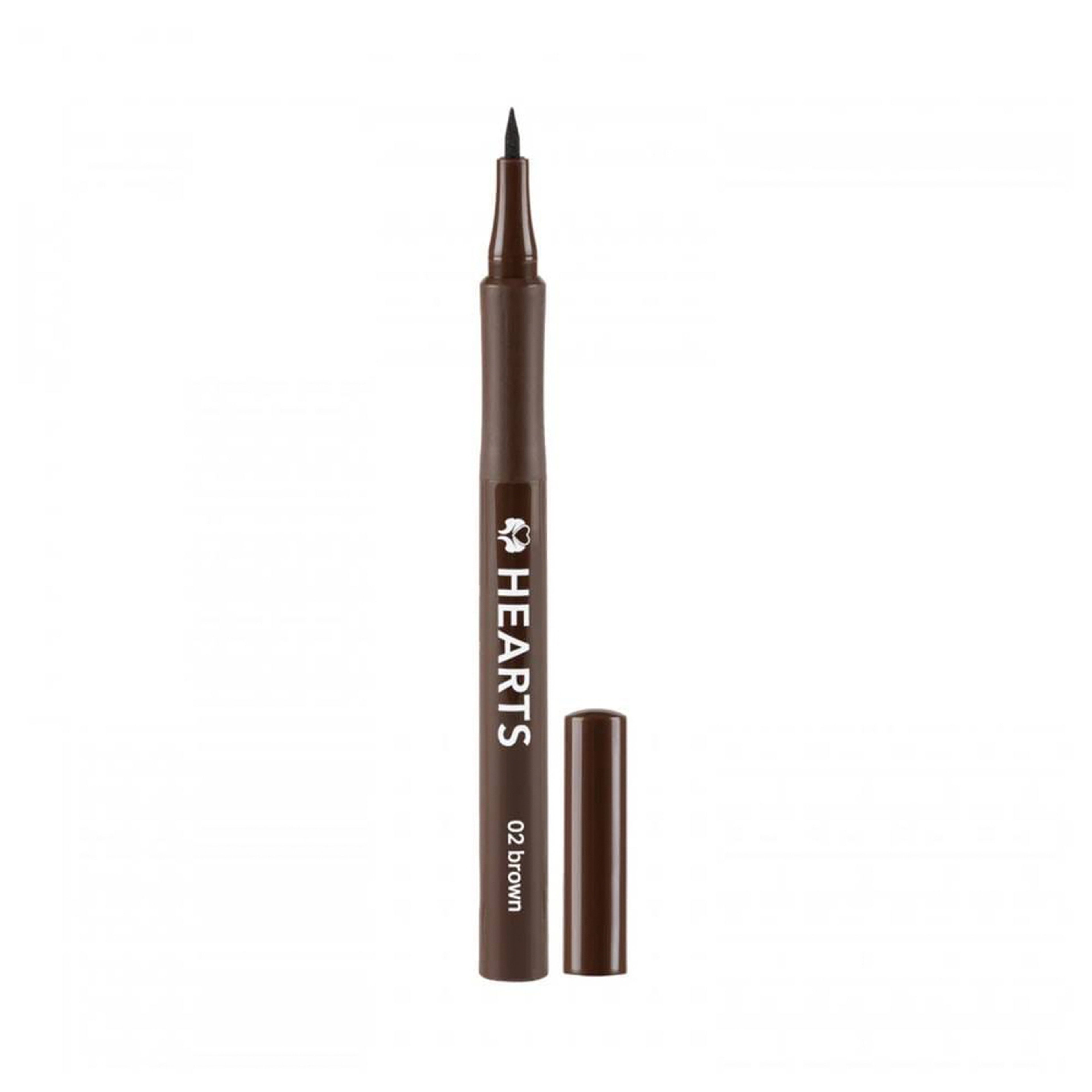 Hearts 02 Liquid Eyebrow Pencil Dark Brown