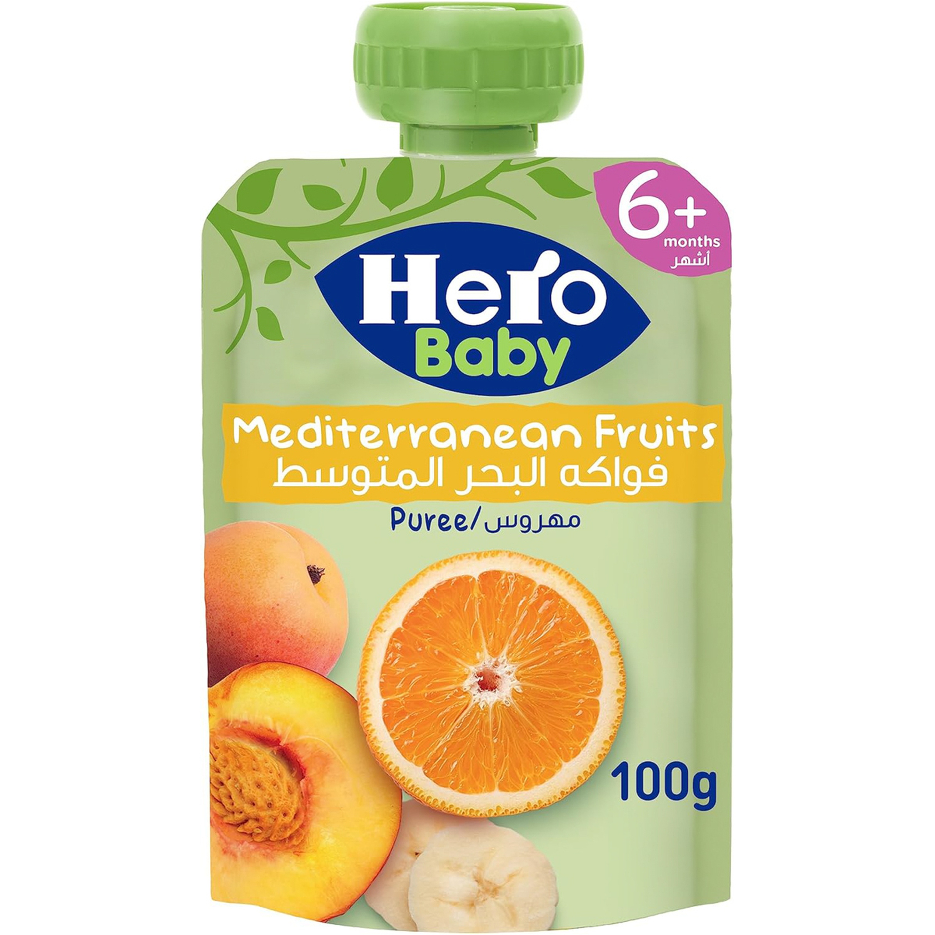 Hero Baby Pouch Mediterranean Fruit 100G