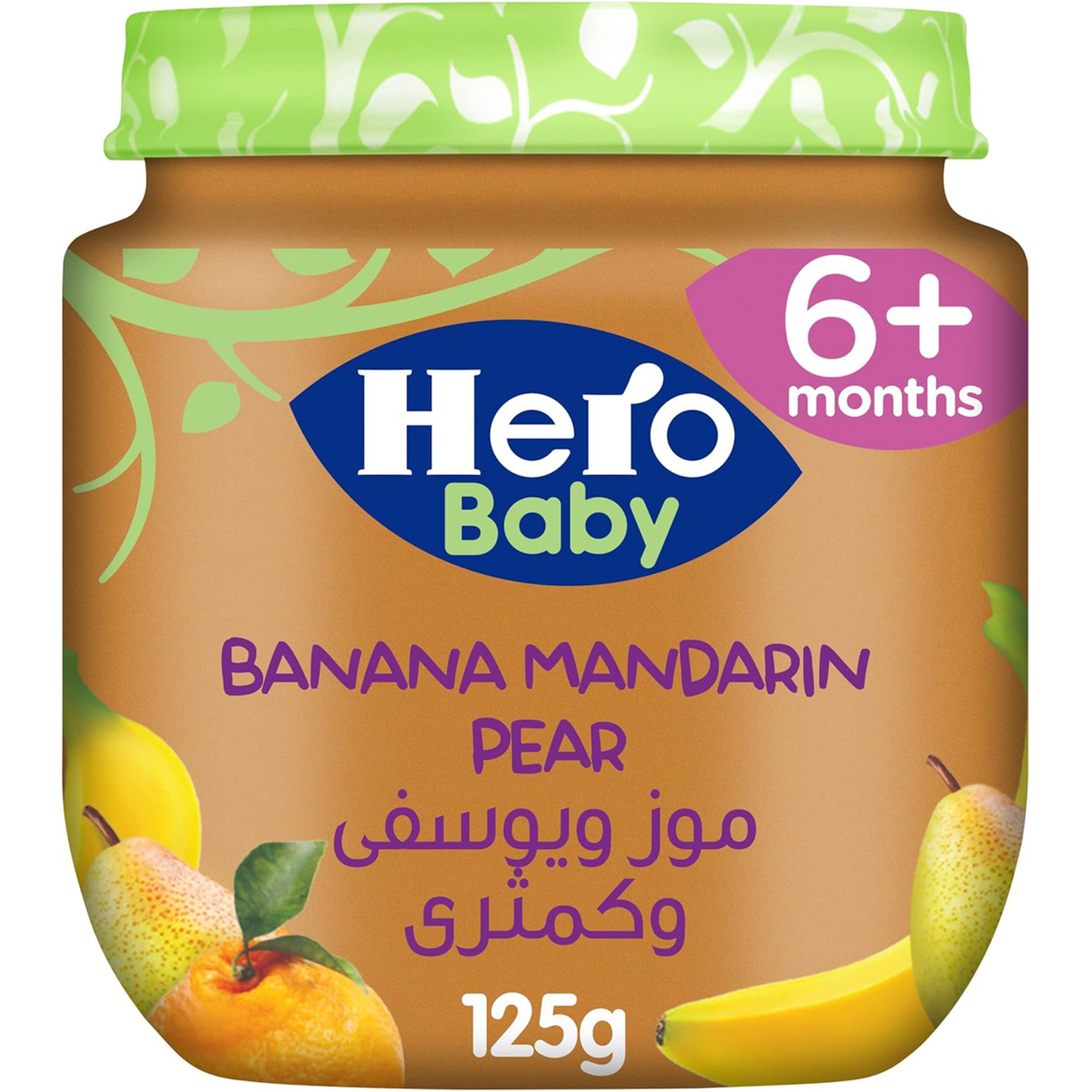 Hero Banana Mandarin Pear 130G