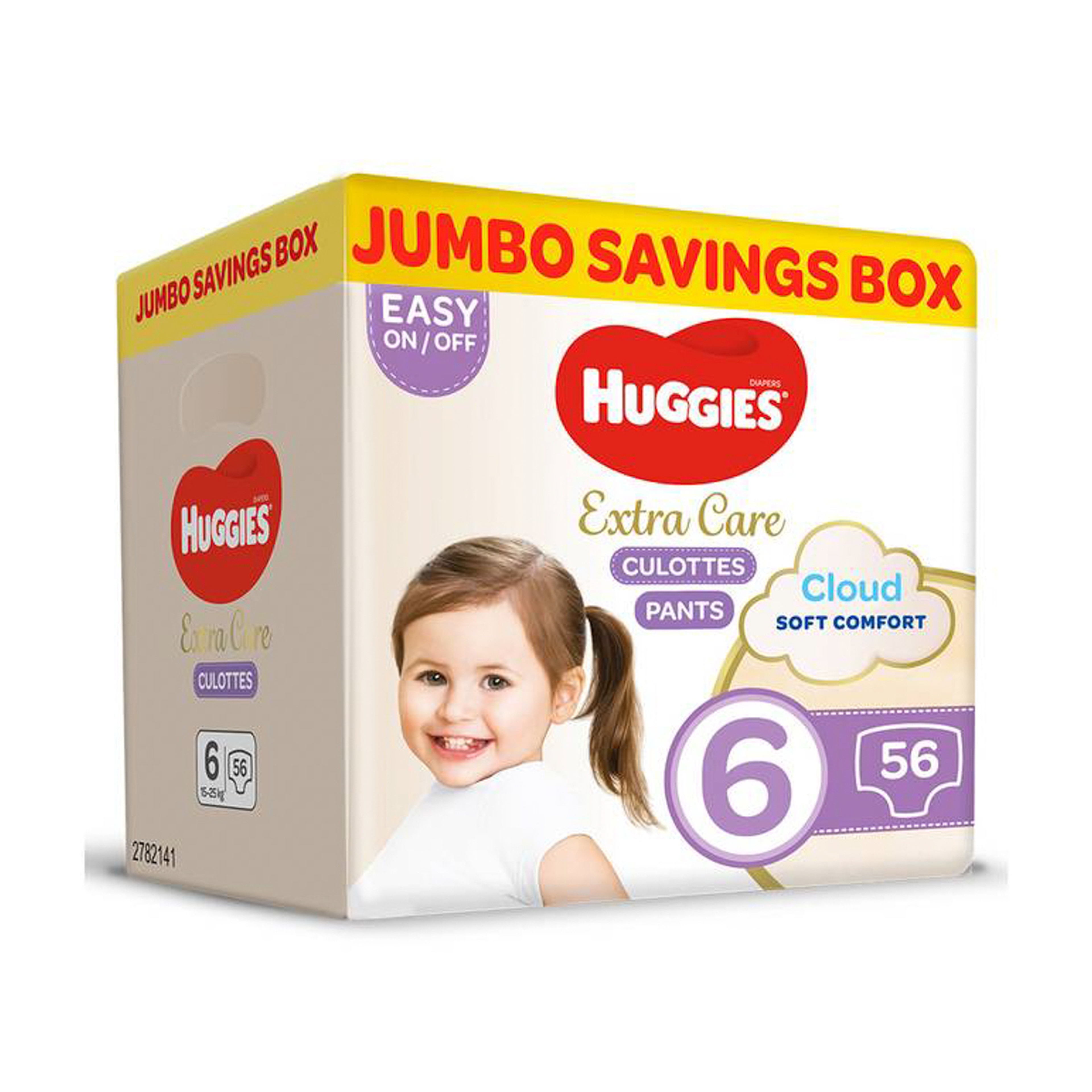 Huggies Pants Box Size 6 56 piece