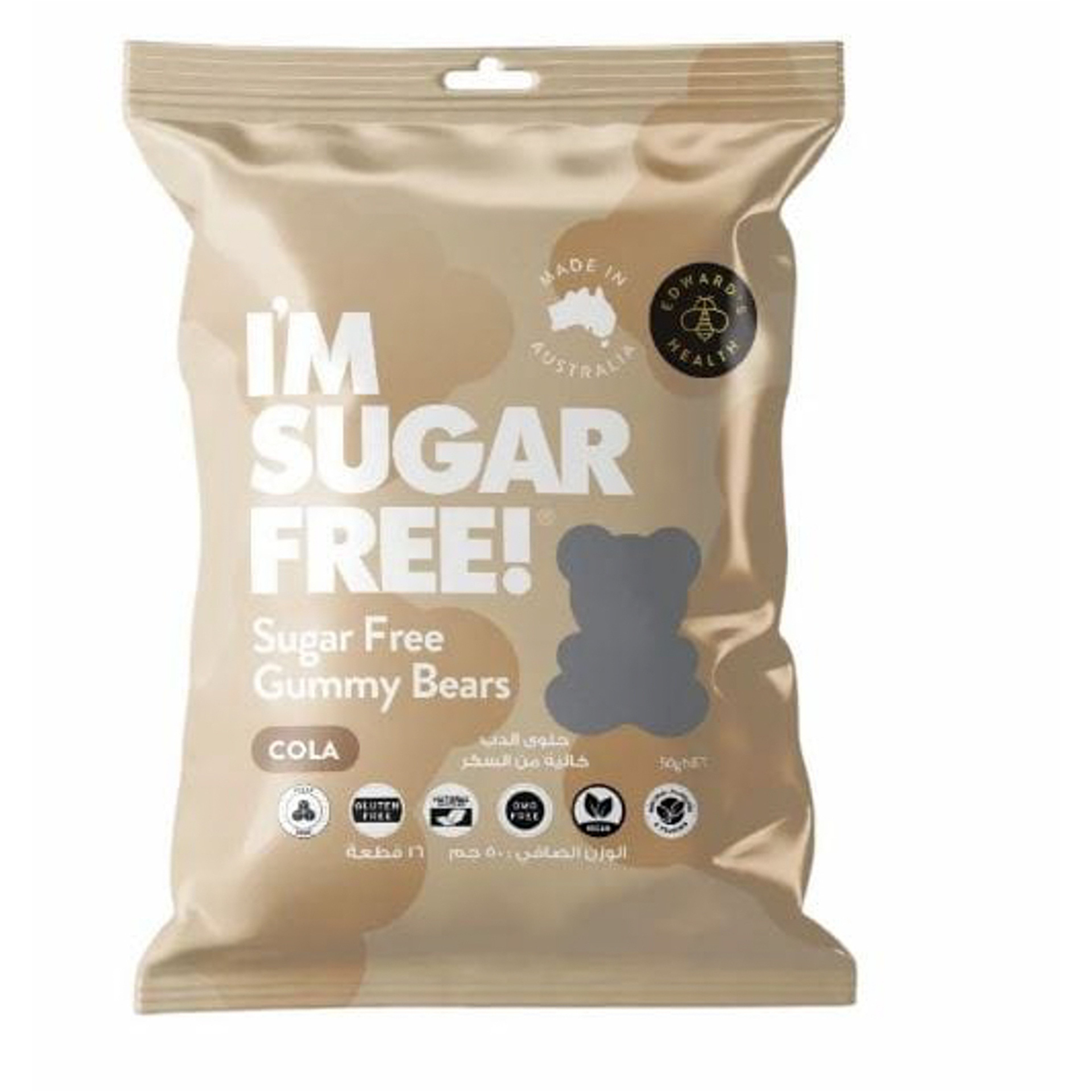 I Am Sugar Free Gummies Cola 50Gm