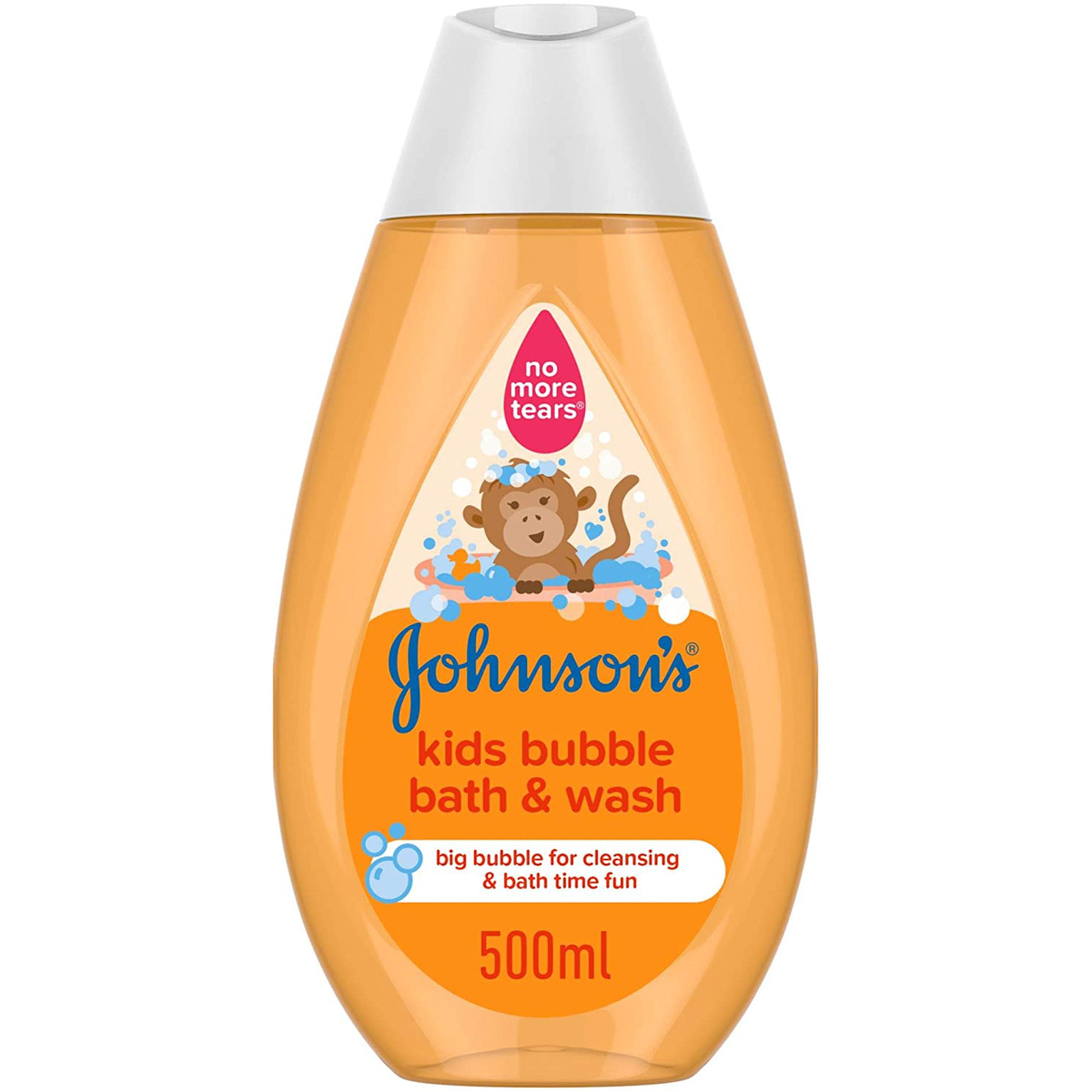 J&J Bath+Wash Bubble 500Ml