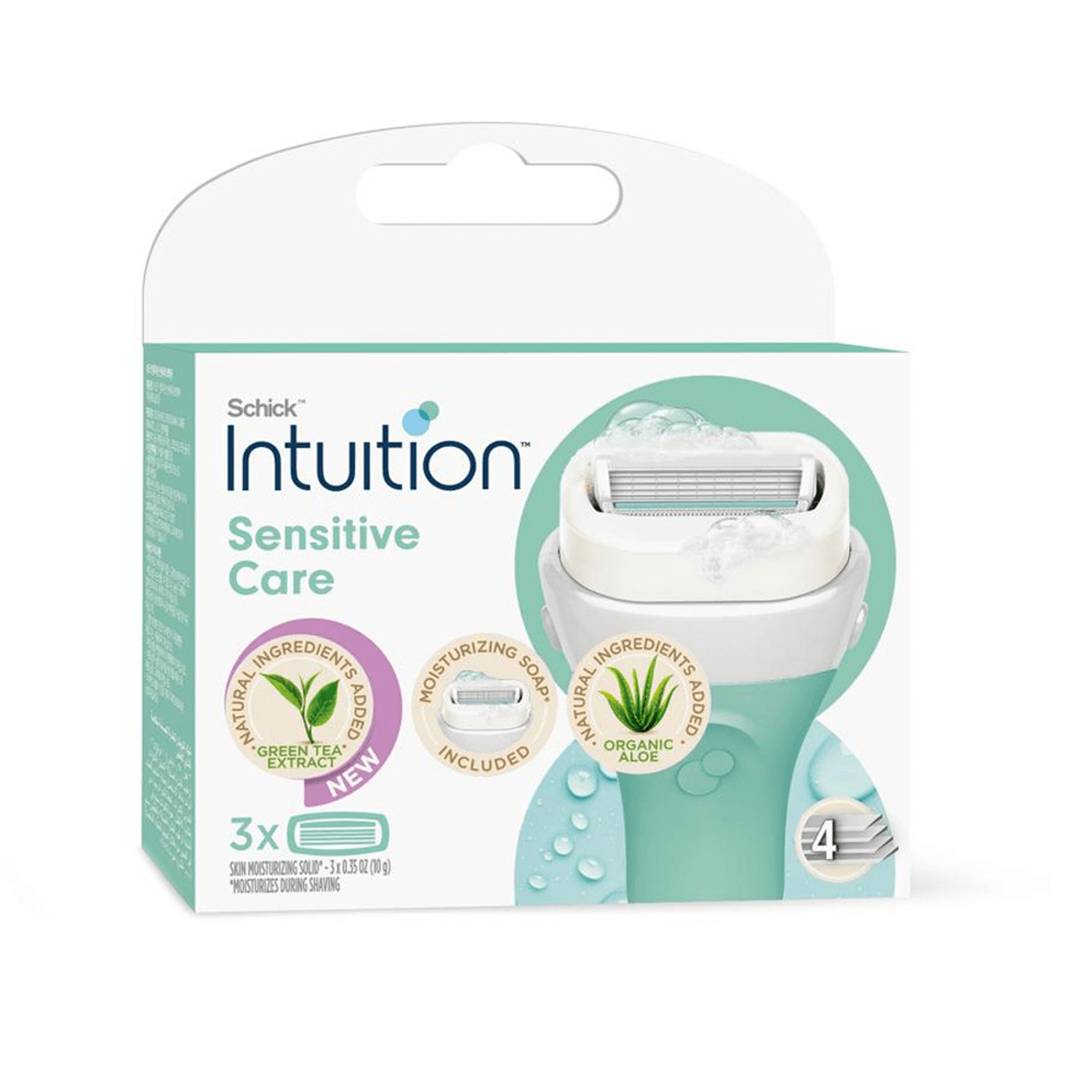 Intuition Sensitive Care blades 3 piece