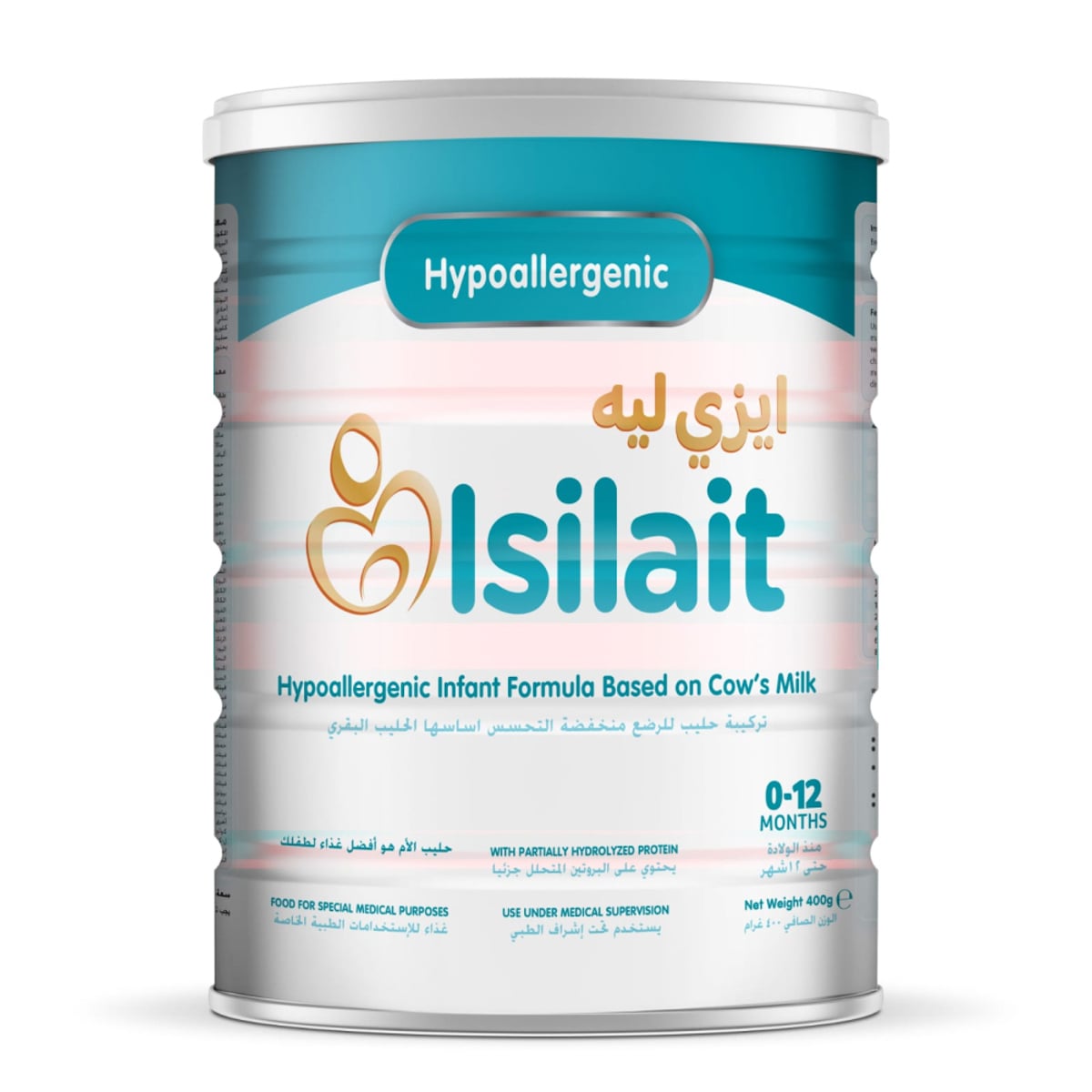 إيزيلاك إيزيليه إتش إيه بروتين محلل حليب أطفال - 400 جم - 1 قطعة