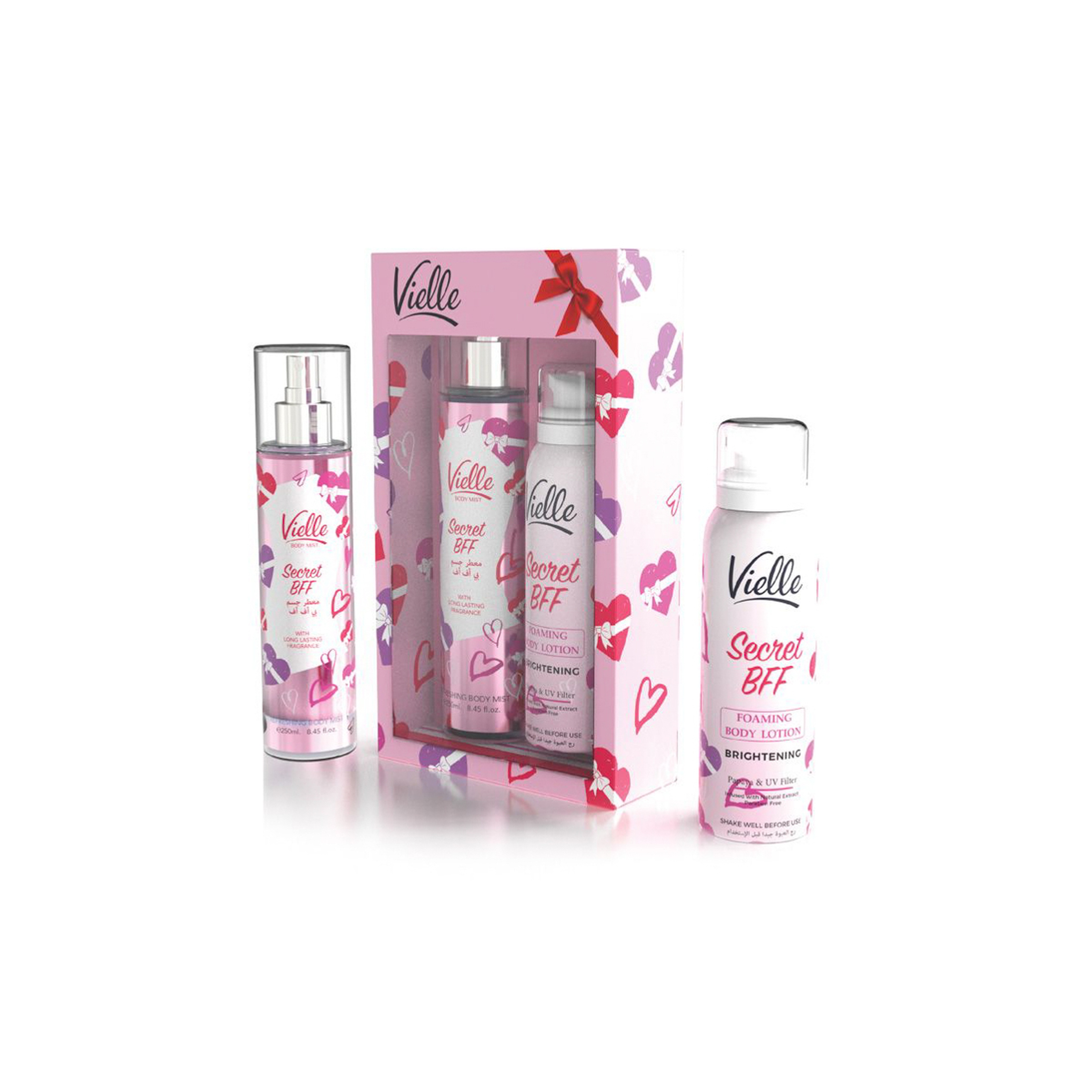 Vielle Body Gift Set Bff (250Mist & 100Lotion) Set