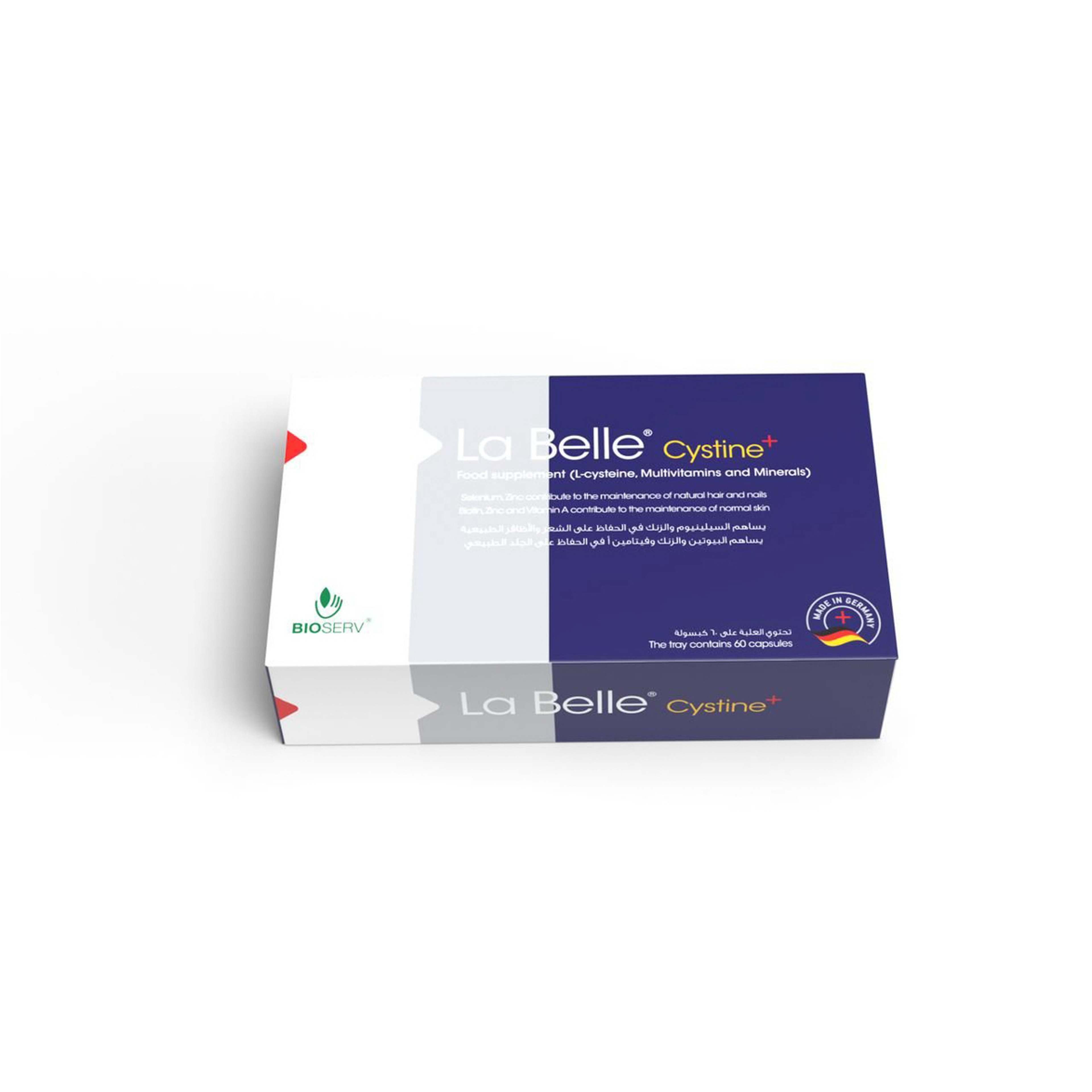 La Belle Cystine Hair & Nail 60 Caps