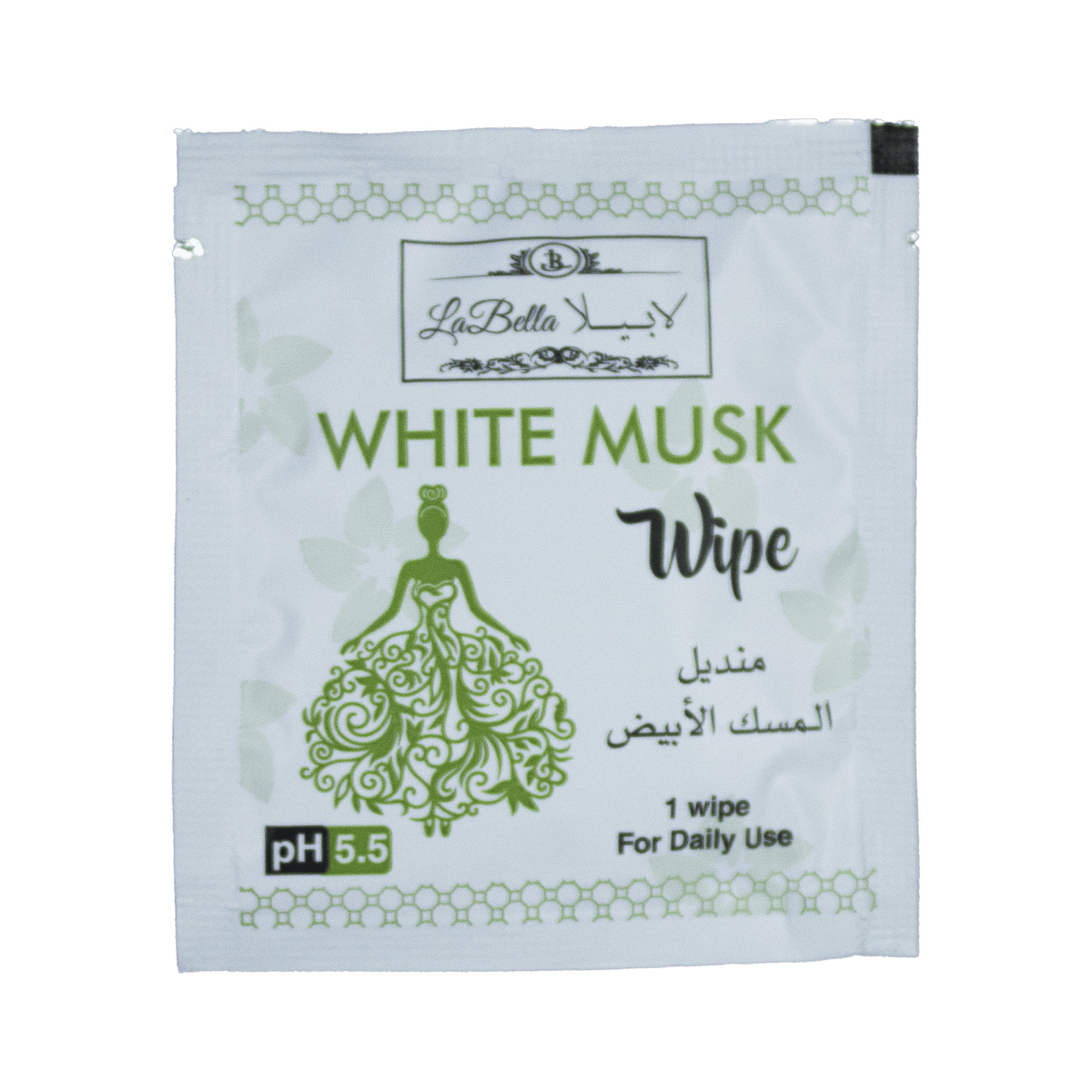 Labella White Musk Wipes