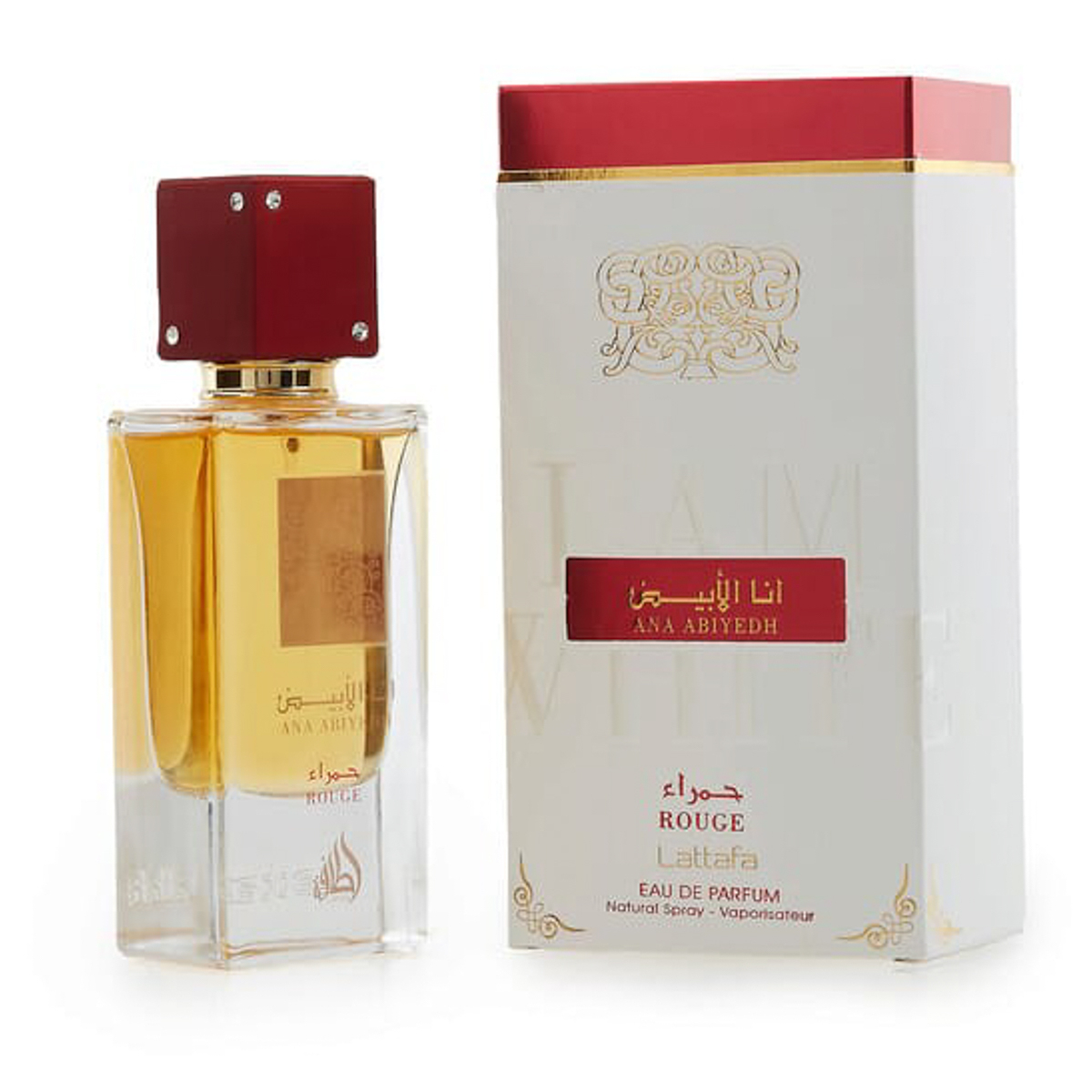 Lattafa I Am White Rouge Eau De Parfum Unisex60Ml | Whites
