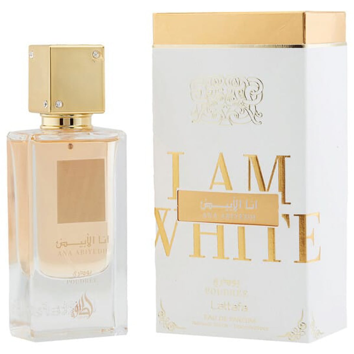 Lattafa I Am White Poudree Eau De Parfum Unisex60Ml | Whites