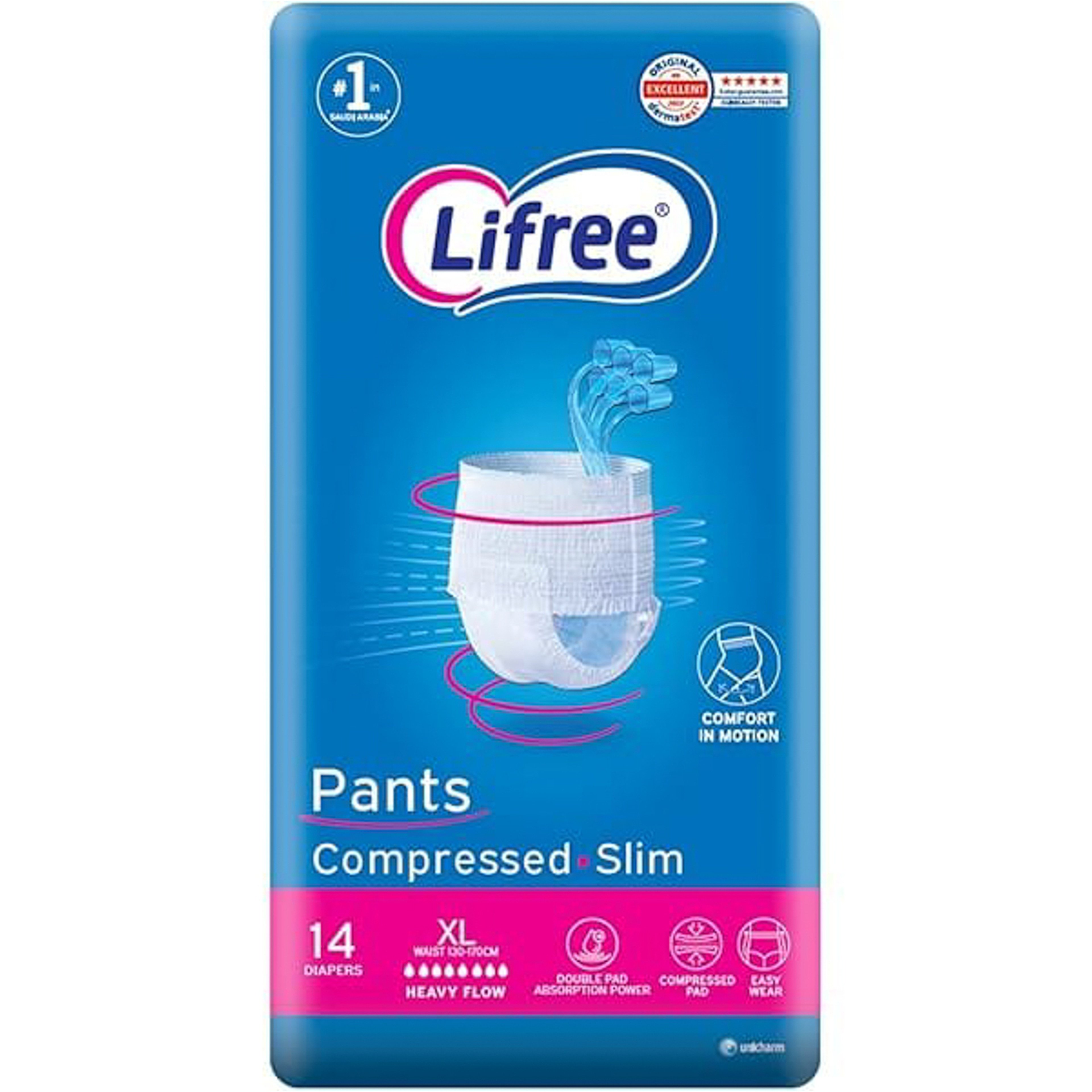 Lifree Pants Heavy Flow Xl Jumbo 12 piece