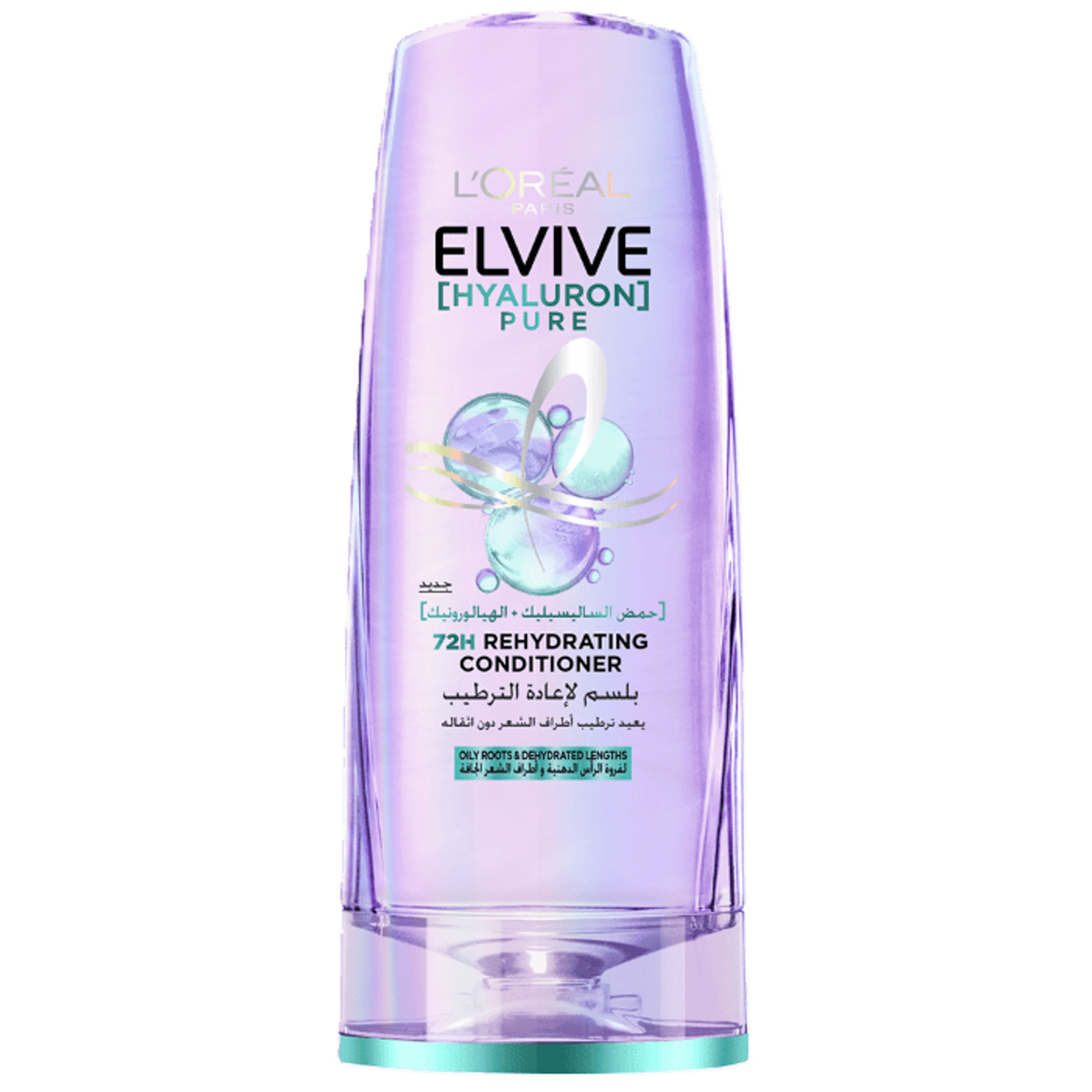 L'oreal Elvive Hyaluron pure rehydration for oily hair care conditioner 200Ml