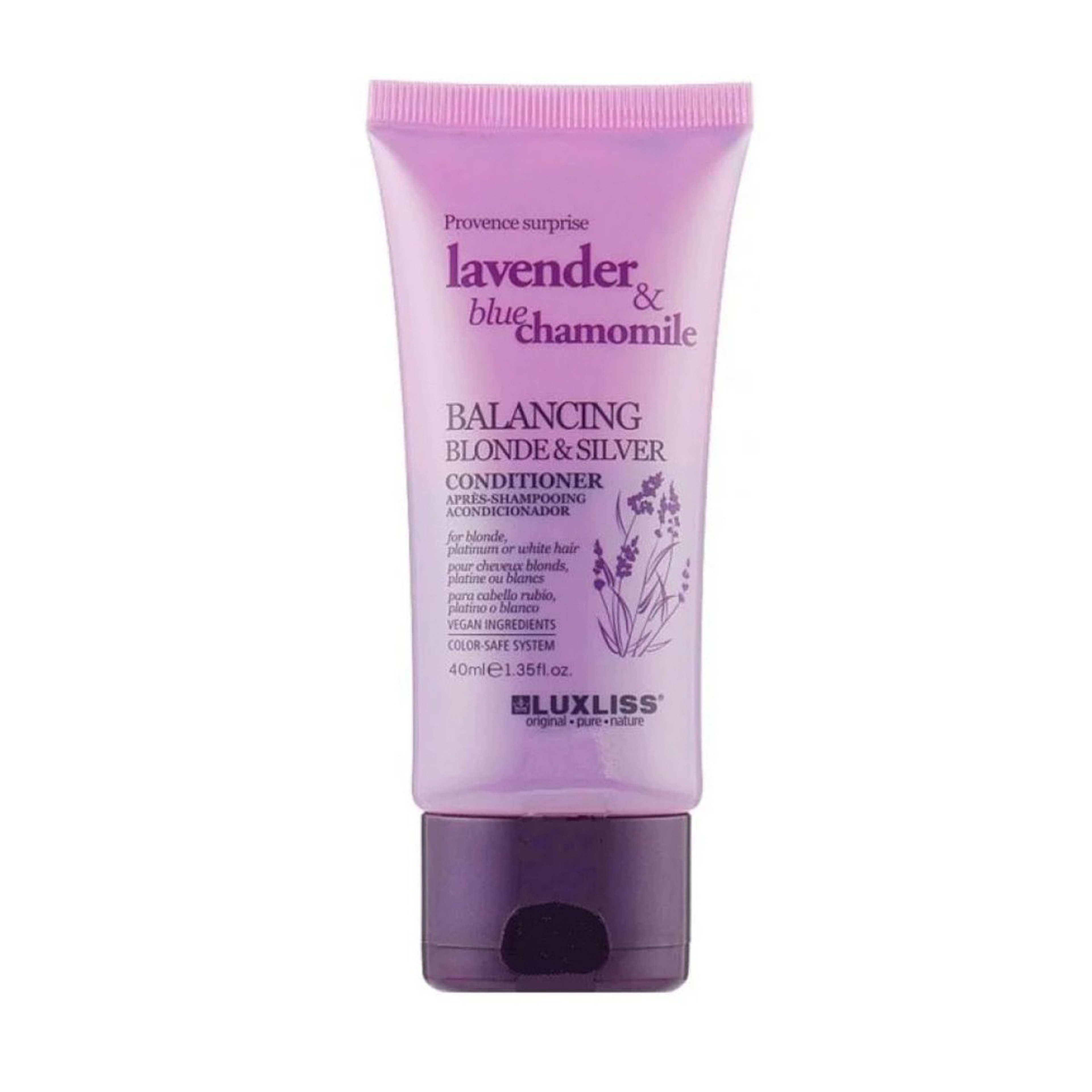 LUXLISS  LAVANDER & CHAMOMILE BALANCING BLONDE & SILVER CONDITIONER