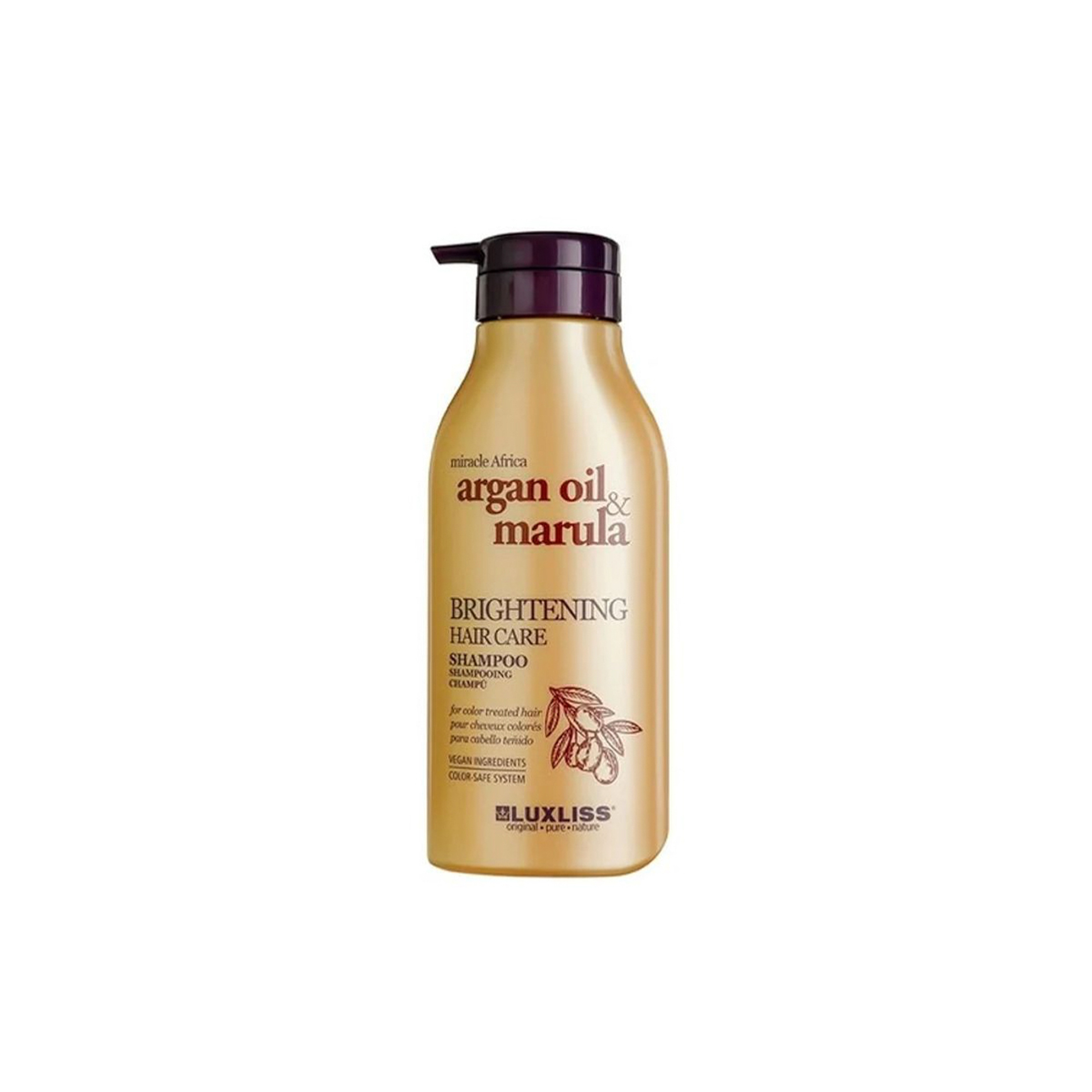 Luxliss Brightening HAIR CARE SHAMPOO 500 Ml