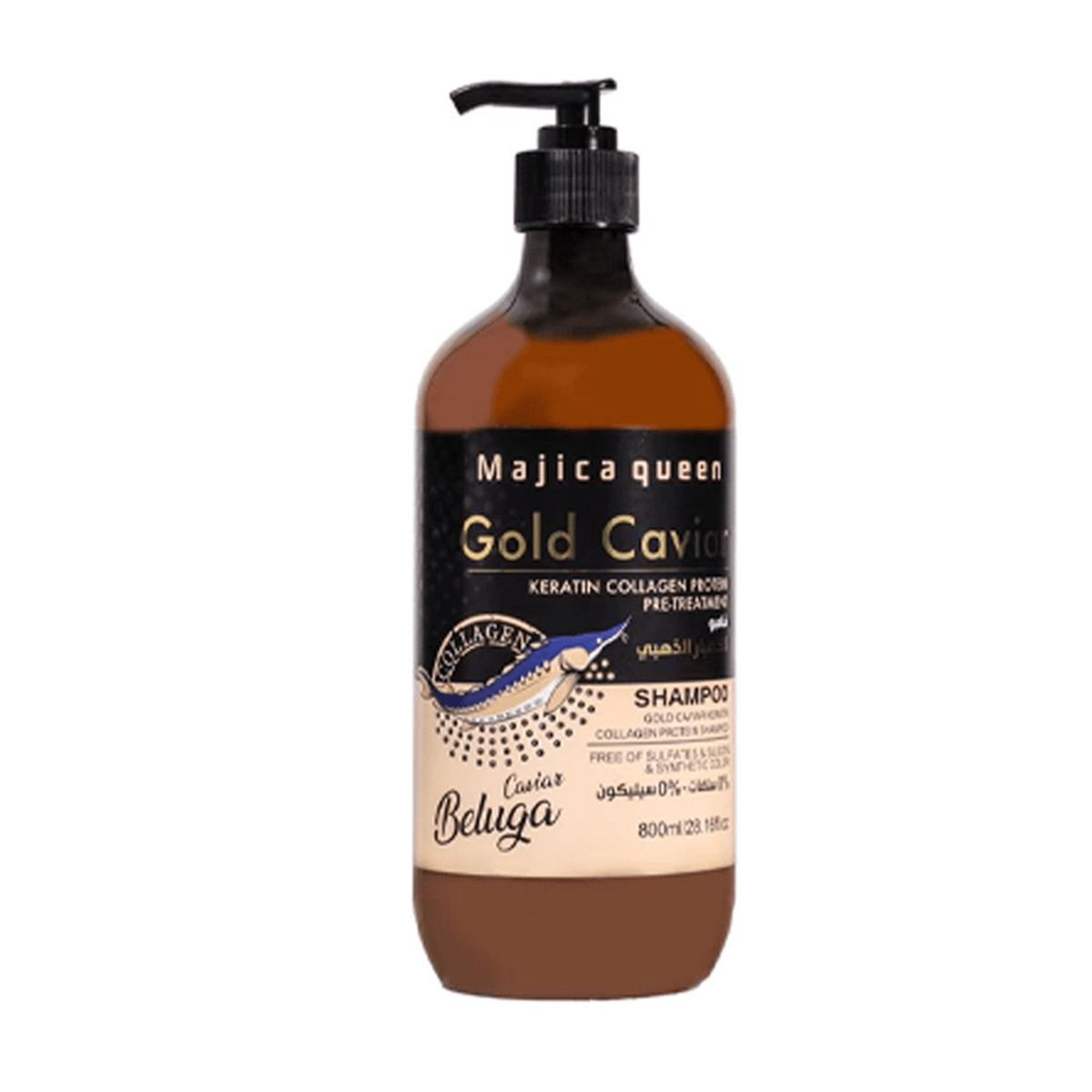 Majica queen Gold Caviar Hair shampoo 800 Ml
