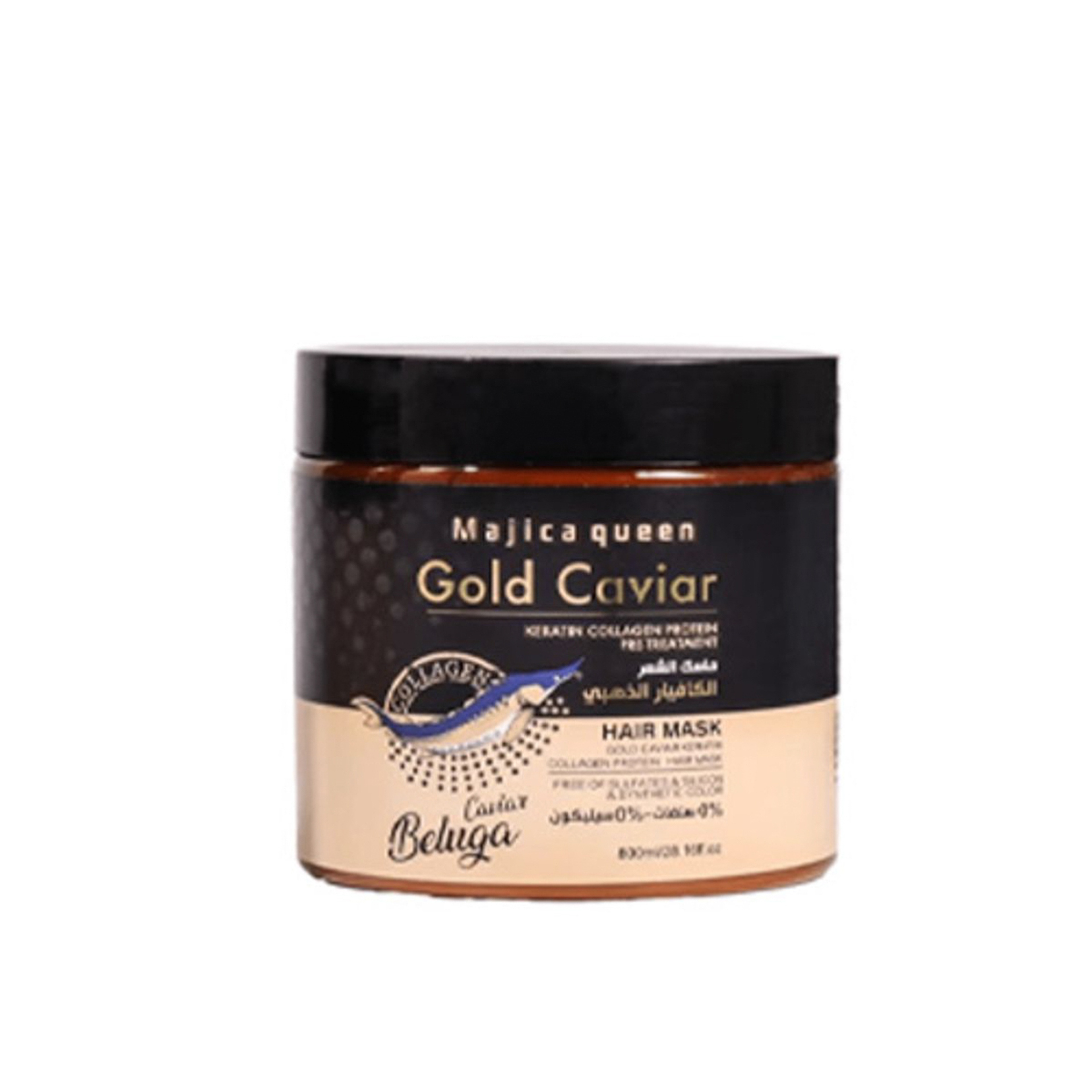 Majica queen Gold Caviar Hair Mask 800 Ml
