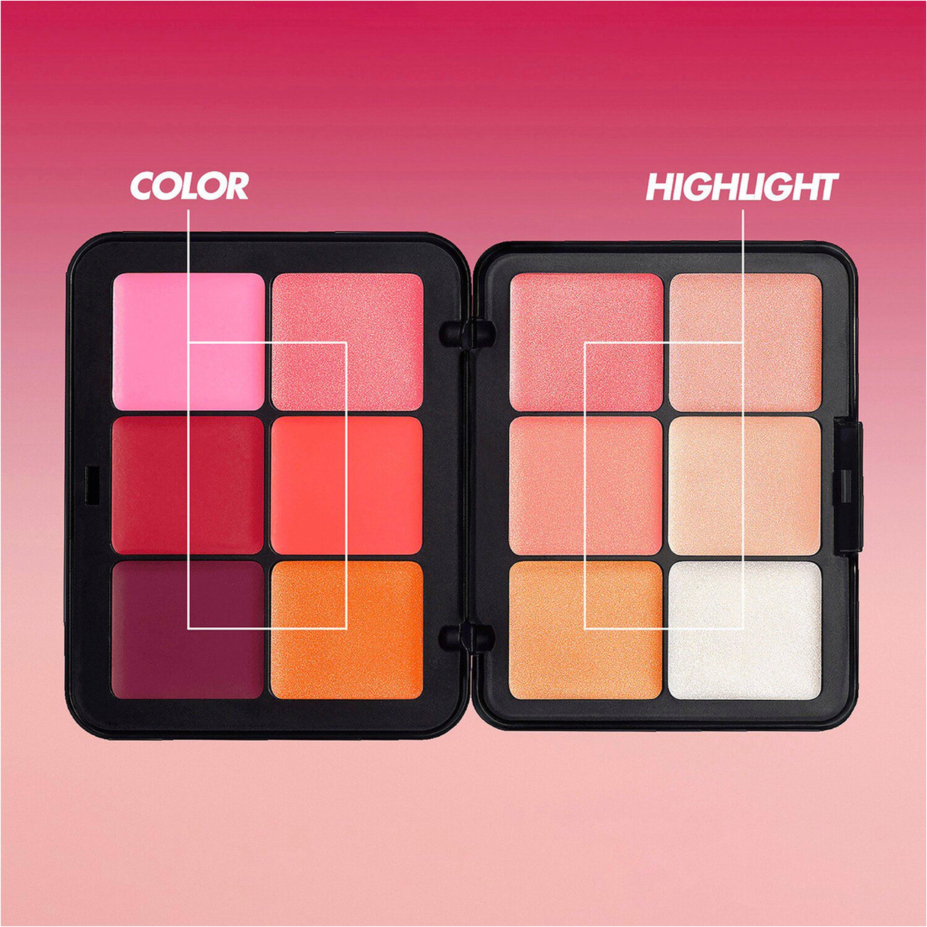 Make Up For Ever New Palette Hd Skin Blush & Glow