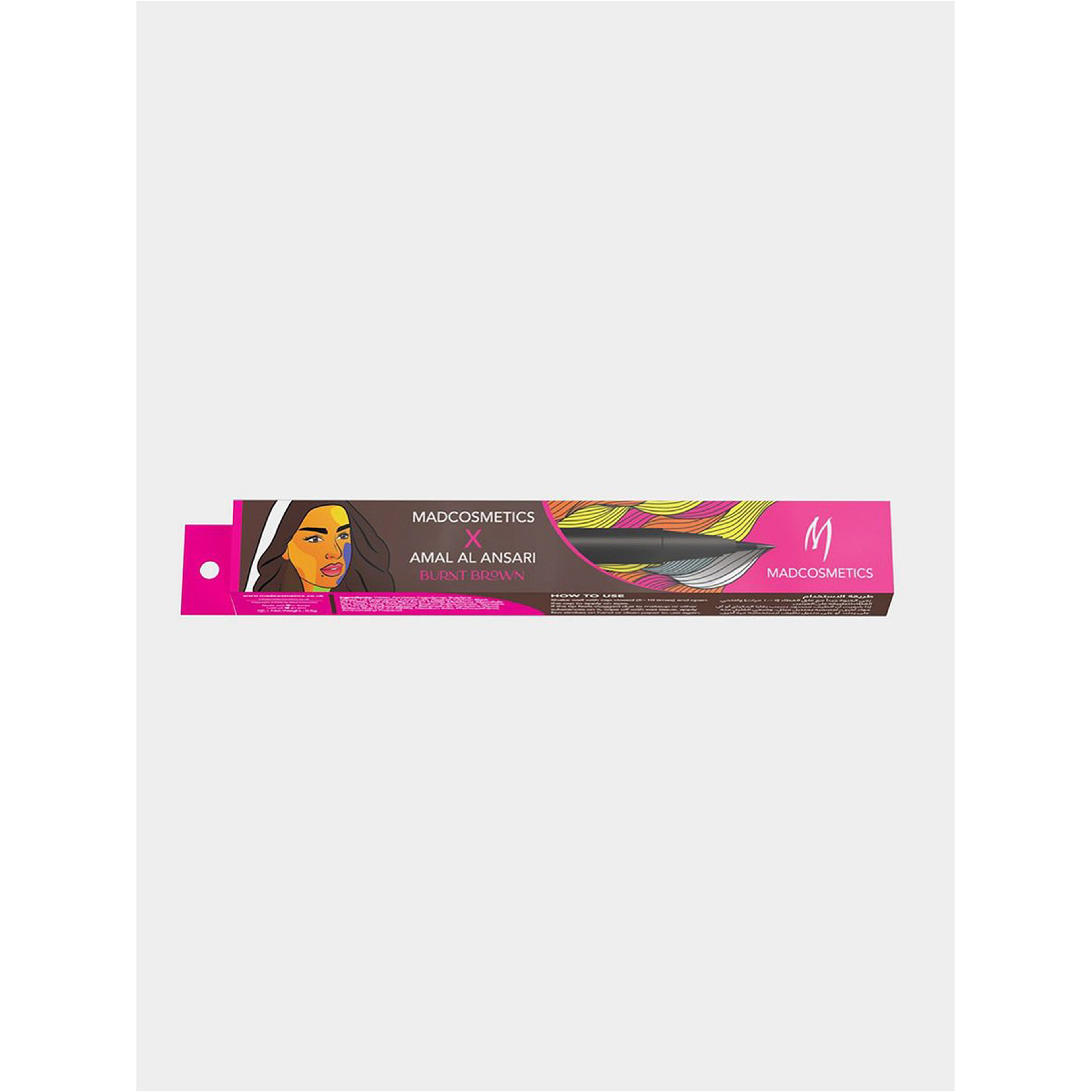 ماد كوزمتكس محدد حواجب بنى فاتح