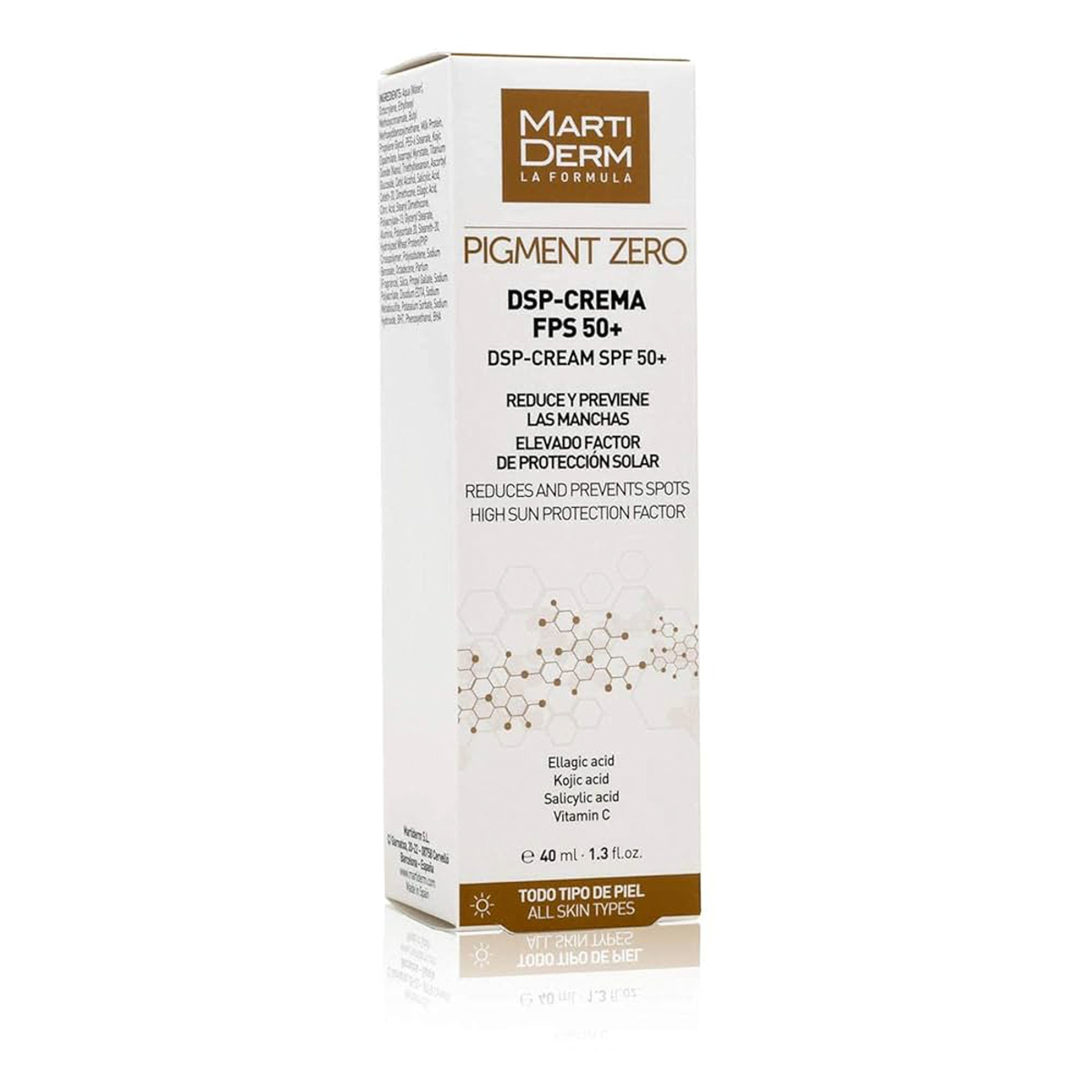 Martiderm pigment zero  DSP Crema FPS 50+  cream 40 ml