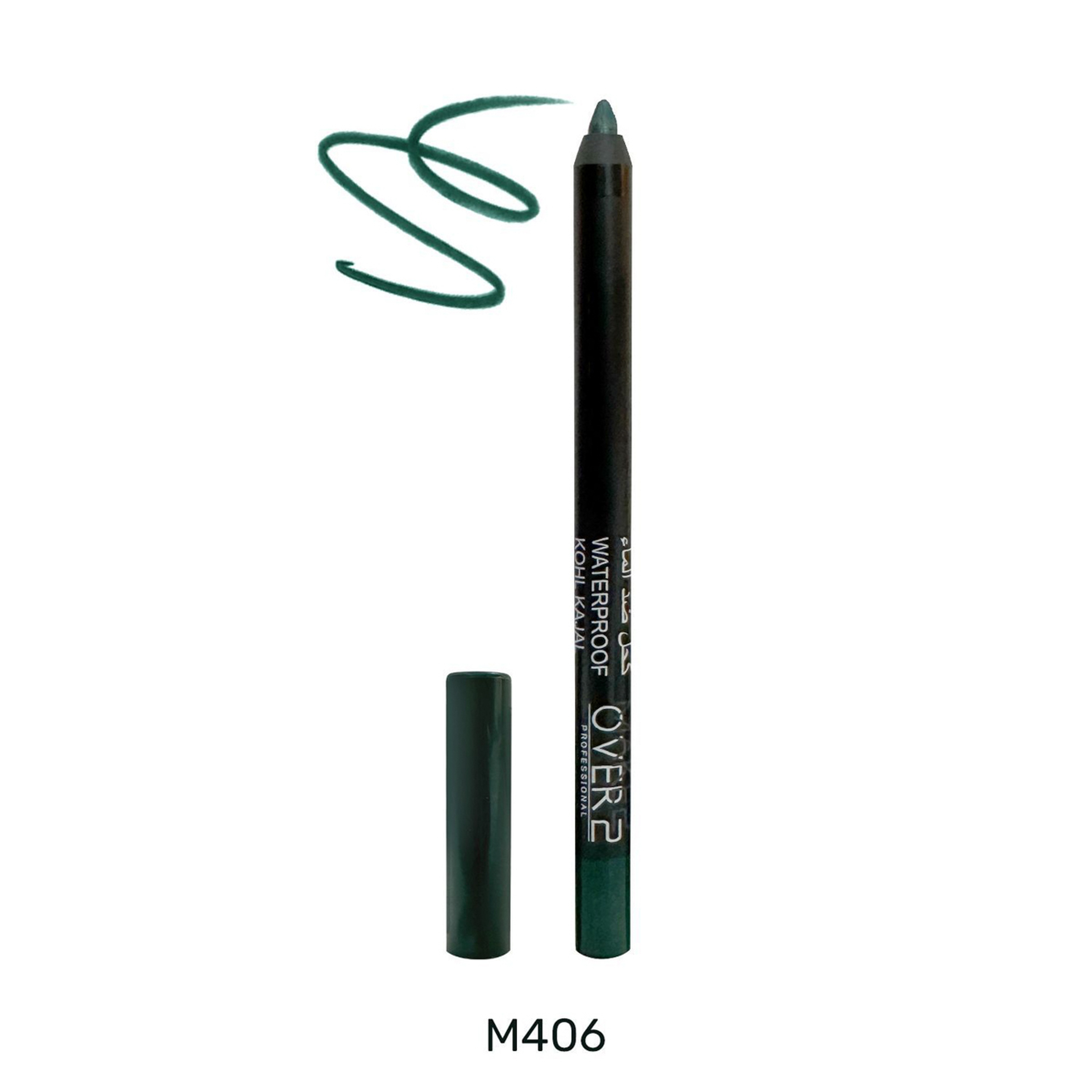 ميك اوفر22 كحل كاجال ضد للماء M406  بني