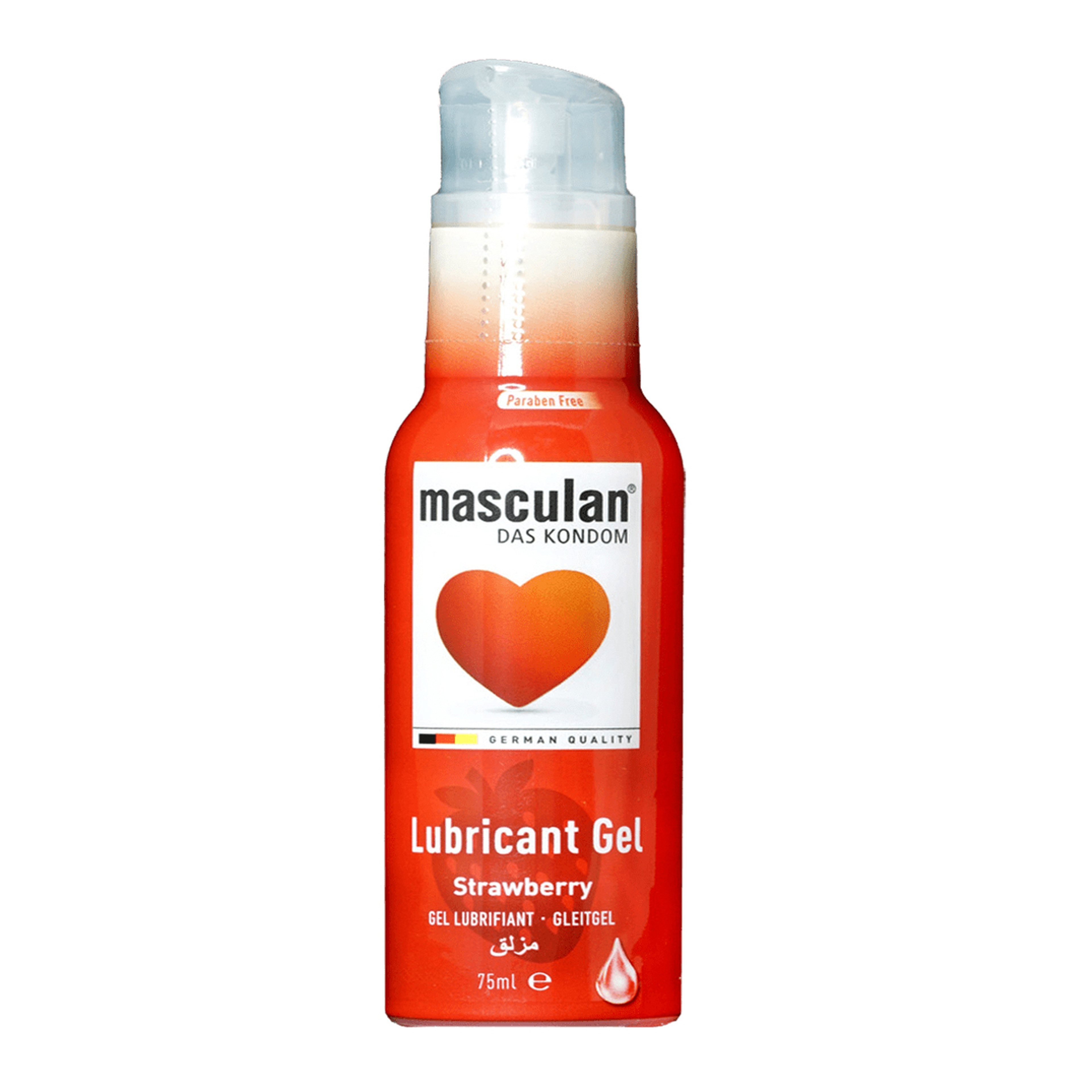 Masculan Lubricant Gel Strawberry 75Ml