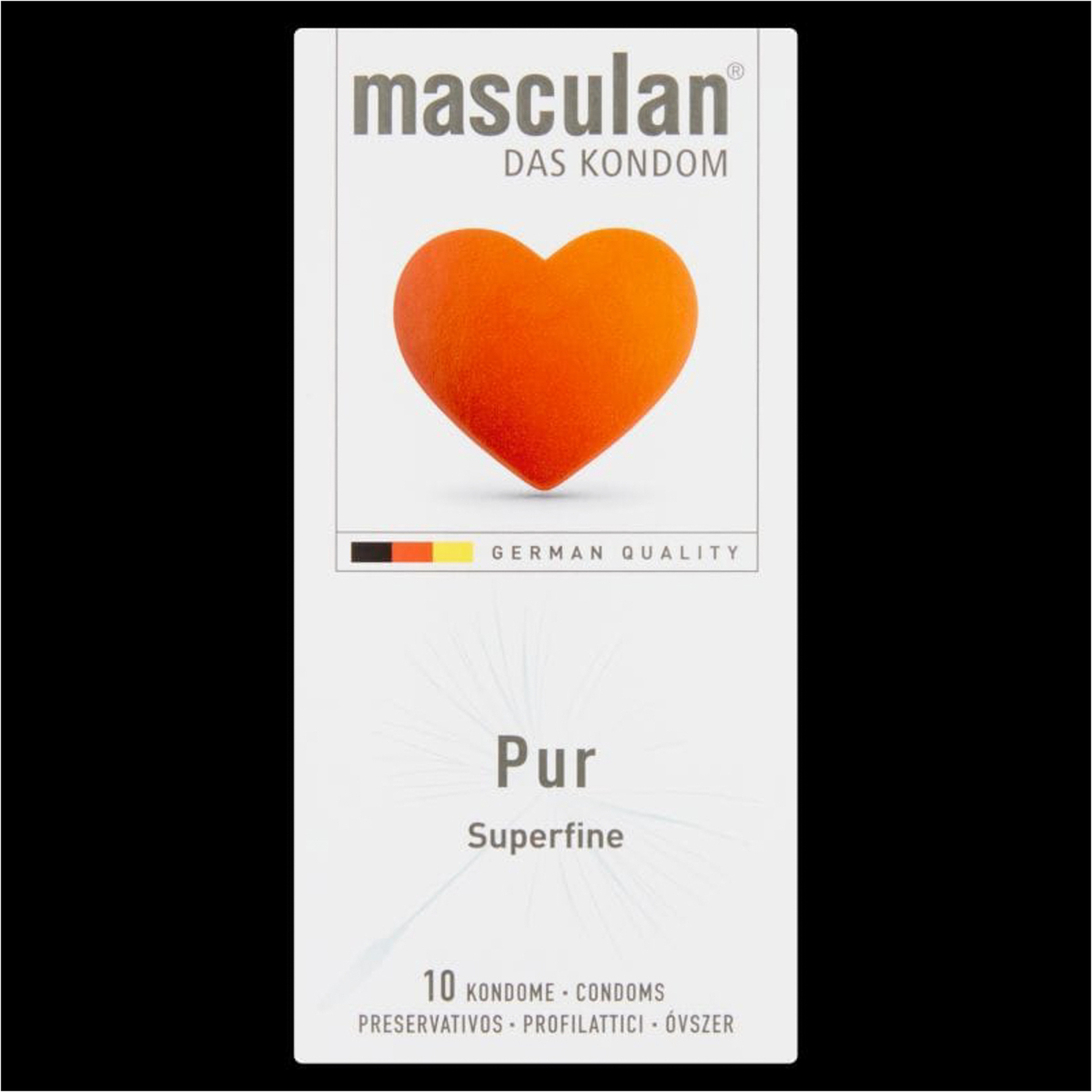 Masculan Condom Pur 10 piece