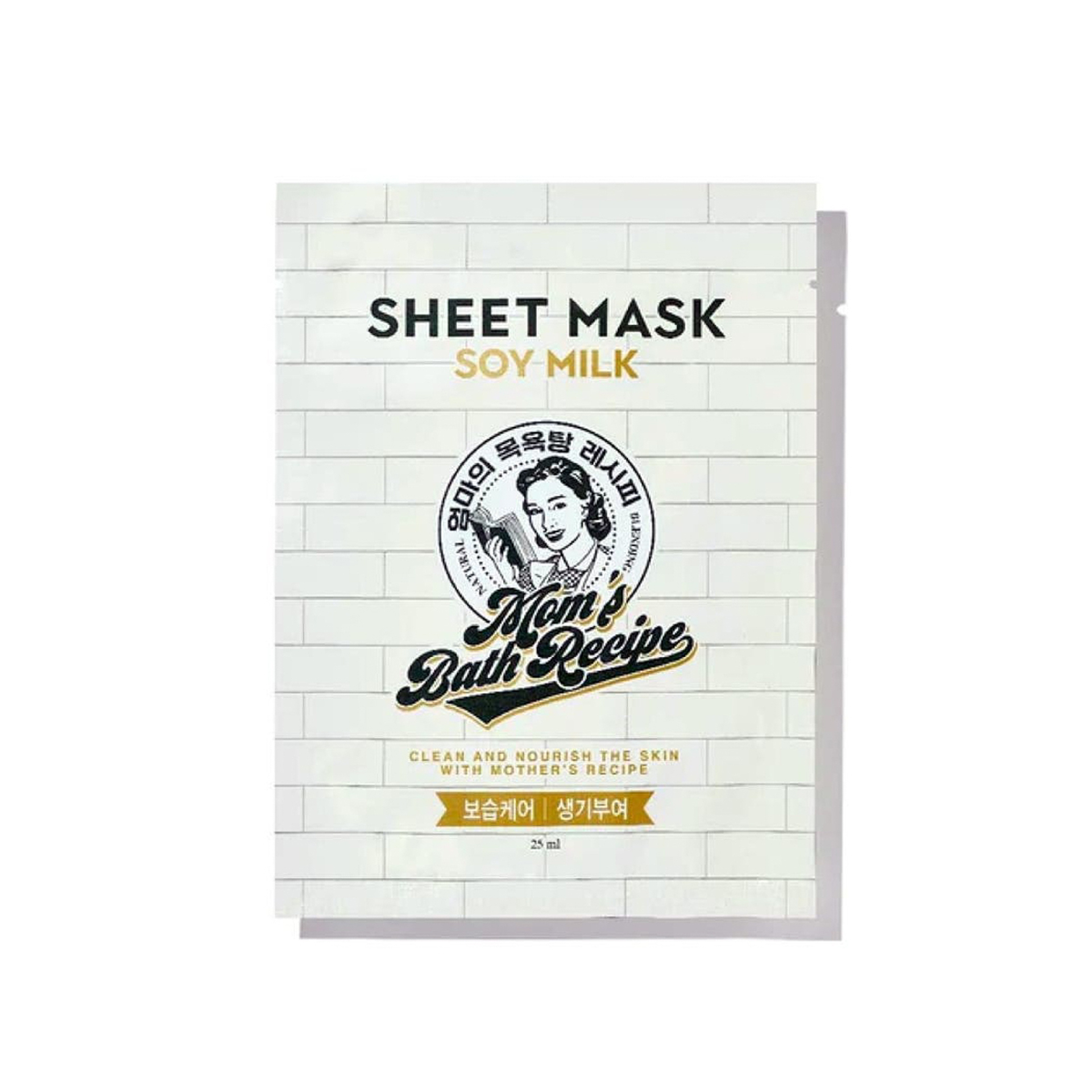 Mom'S Bath Soy Milk Sheet Mask 25 ml