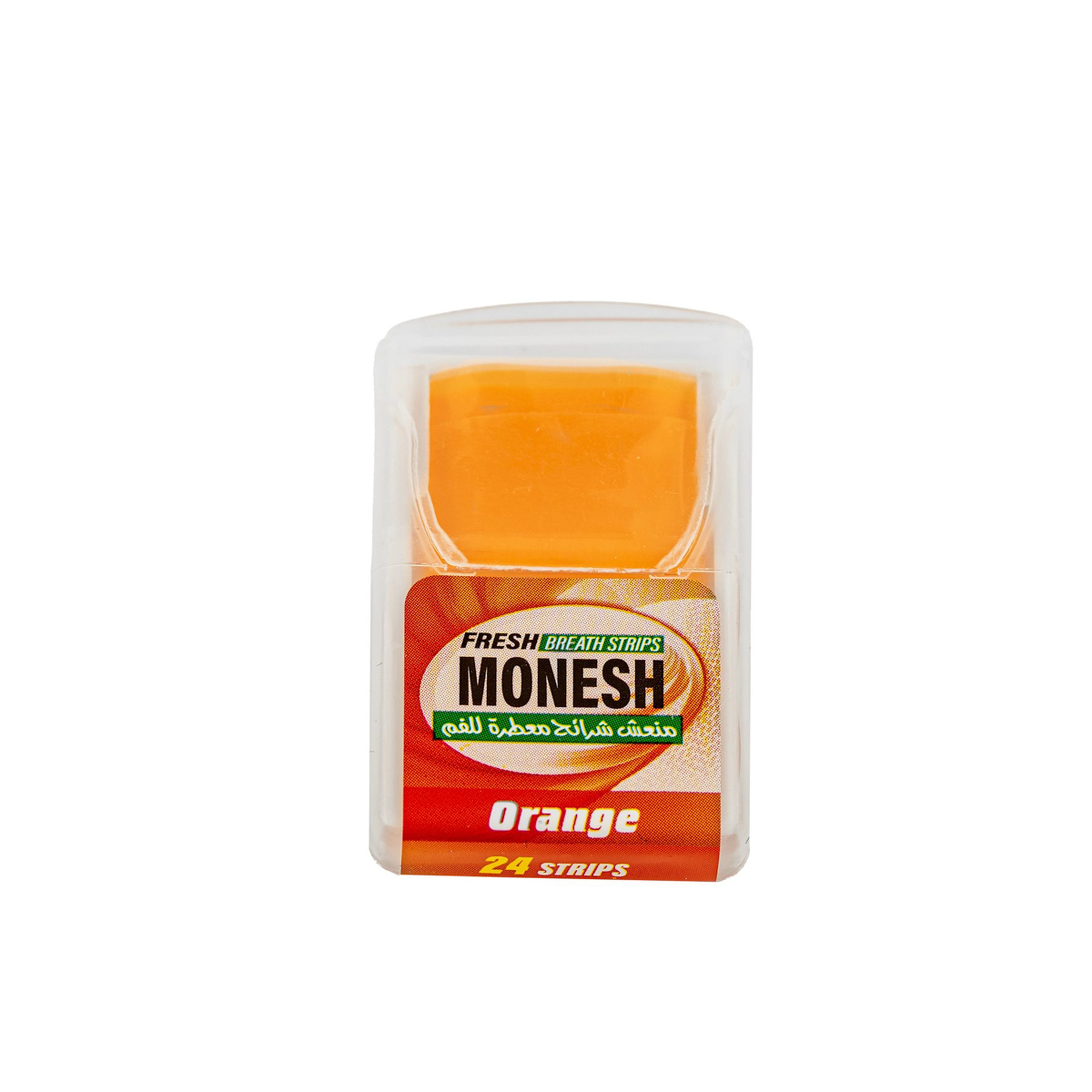 Monesh Fresh Breath Strips Orange 24 piece