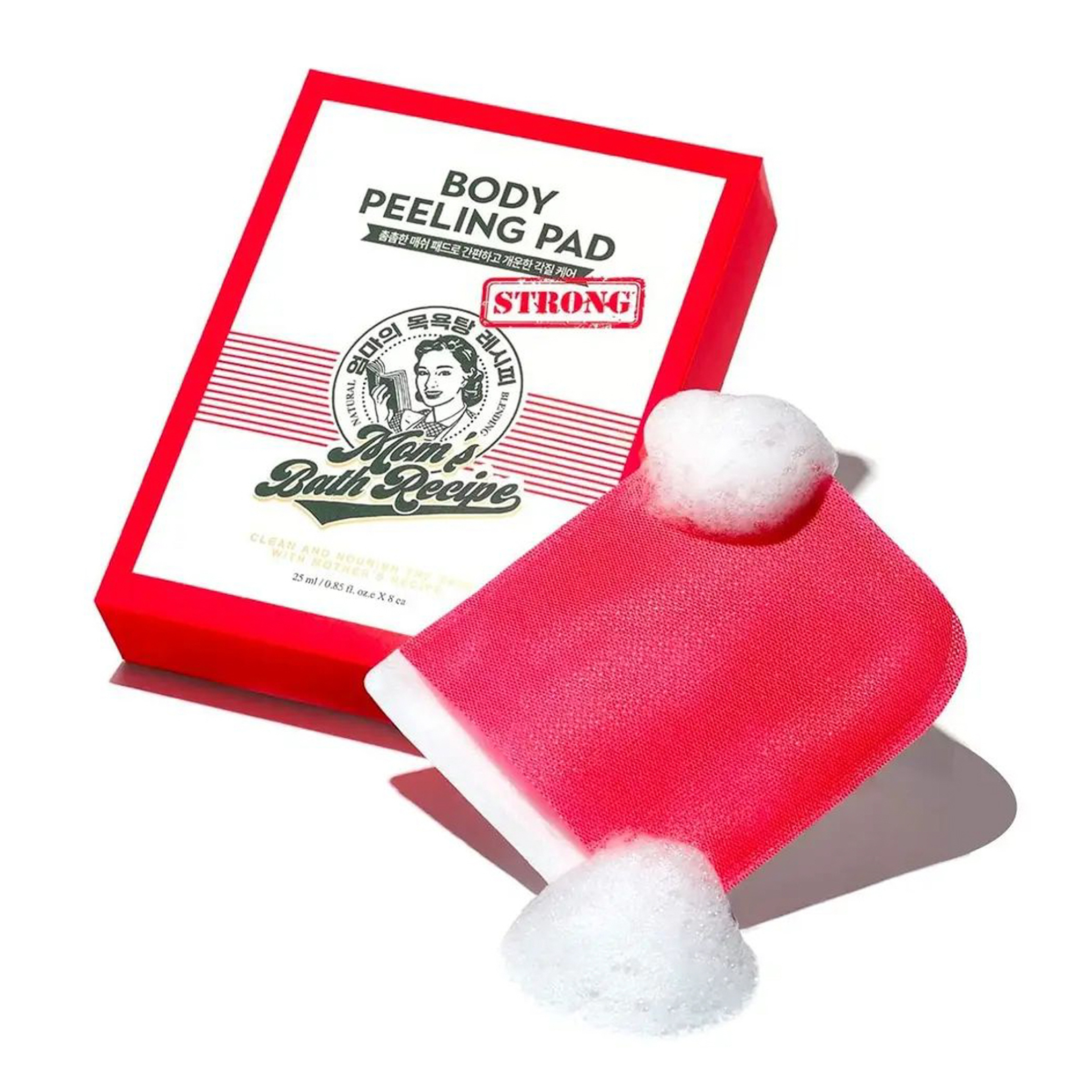 Mom's Bath Recipe Body Peeling Pad Strong - 1 Piece