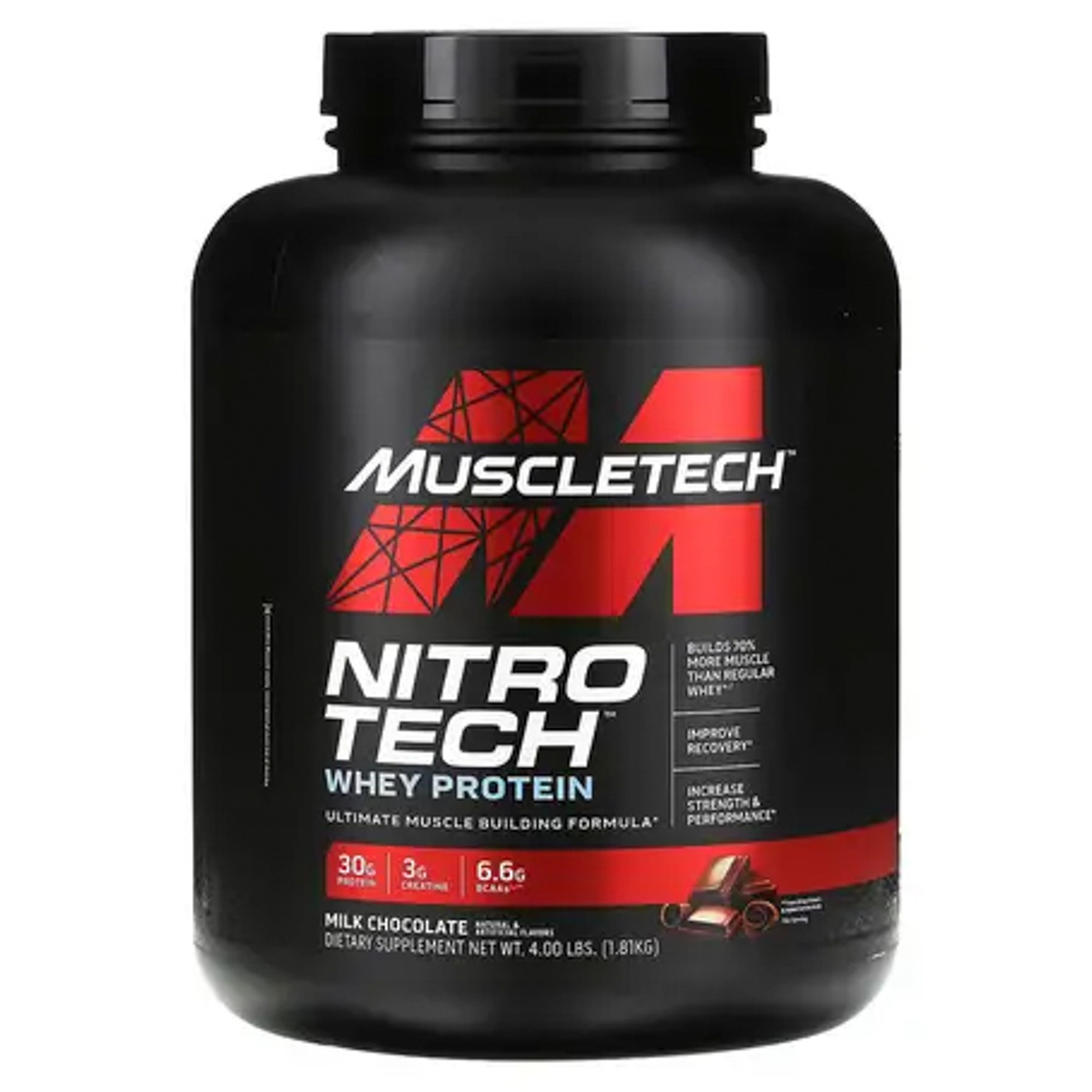 Muscletech Nitrotech Milk Chocolate protein pow