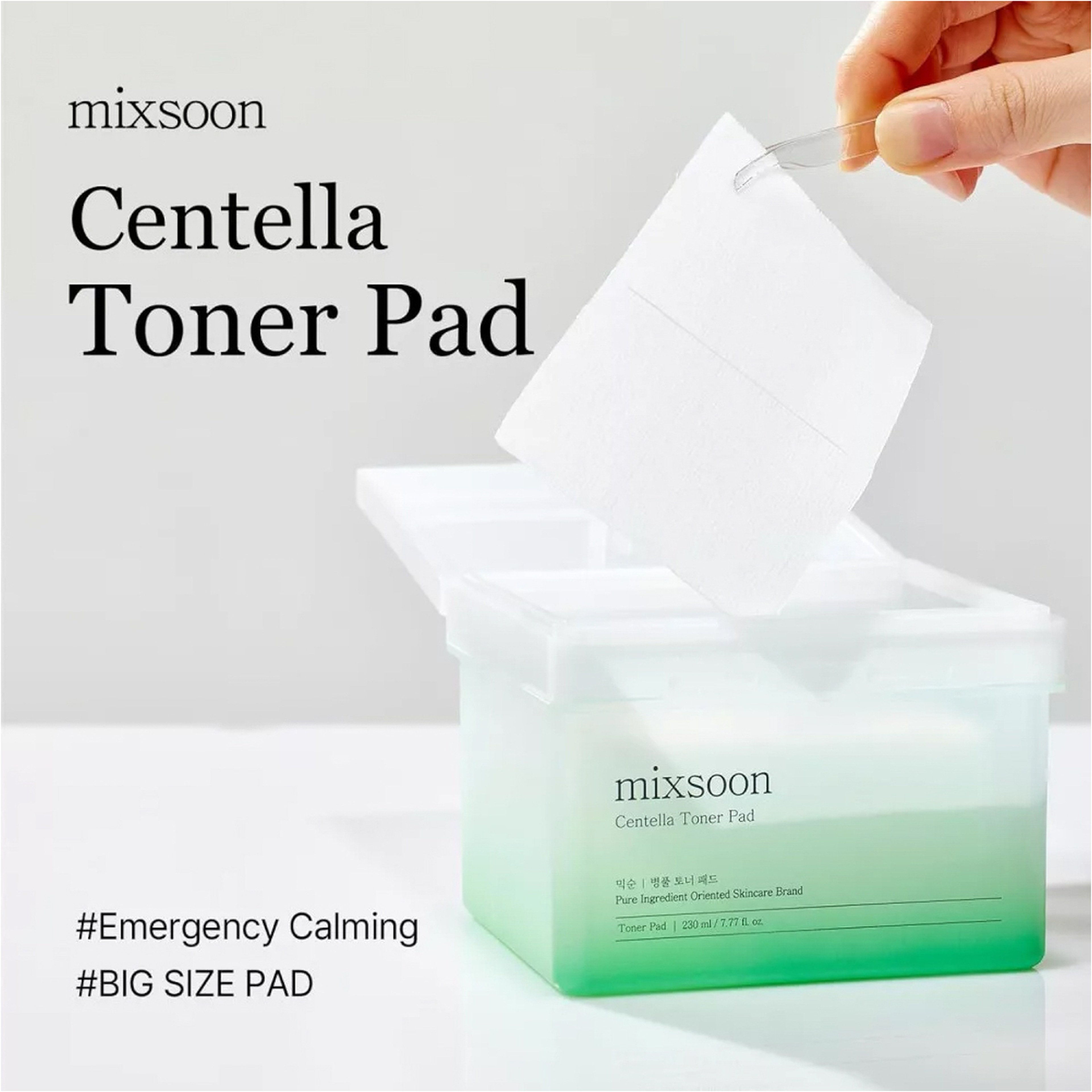 Mixsoon Centella Toner 230Ml 120 Pad