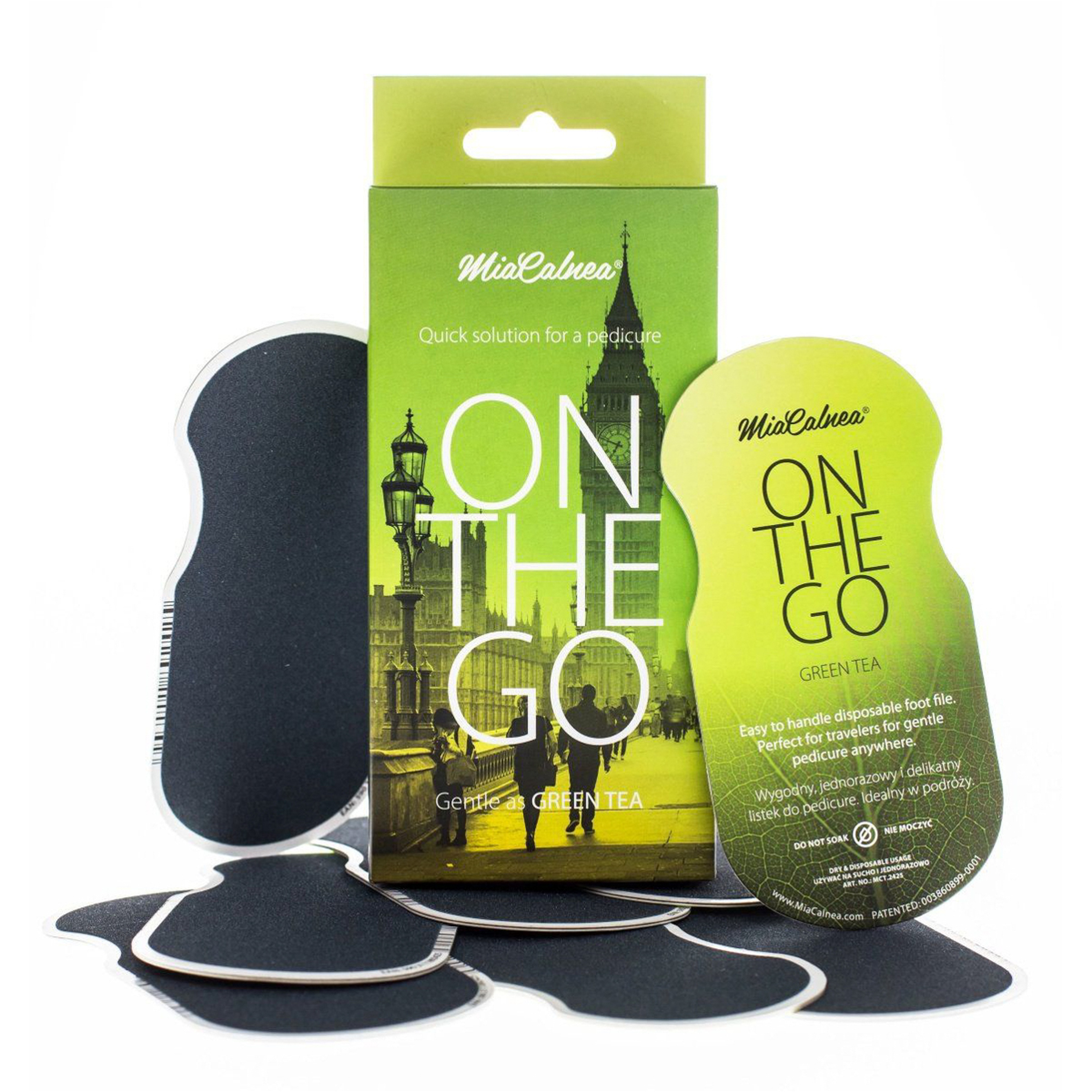 ميا كالنيا مبرد قدم اون بالشاي أخضر