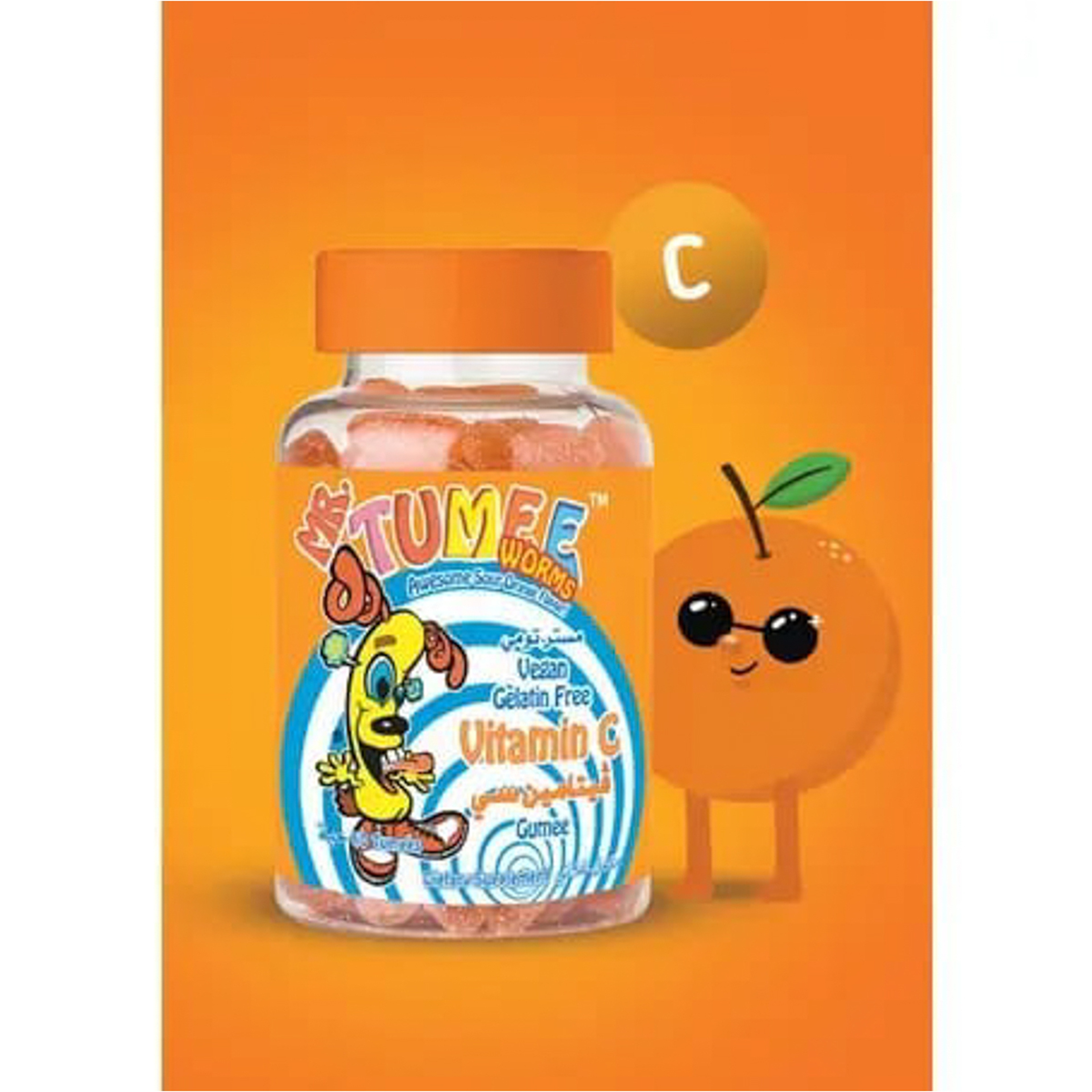 مستر تومي فيتامين سي 60 قطعة