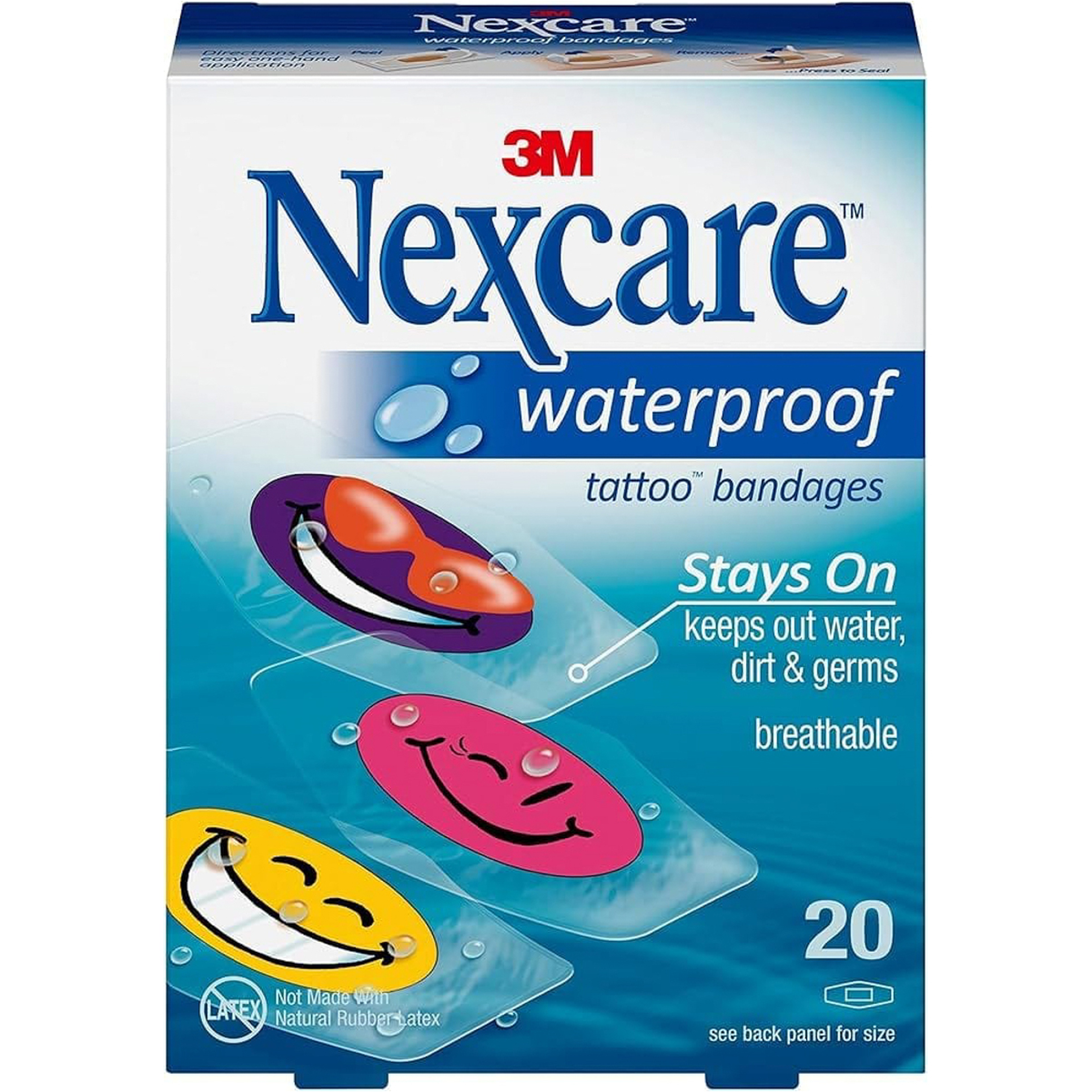 Nexcare Design Bandages 20 piece