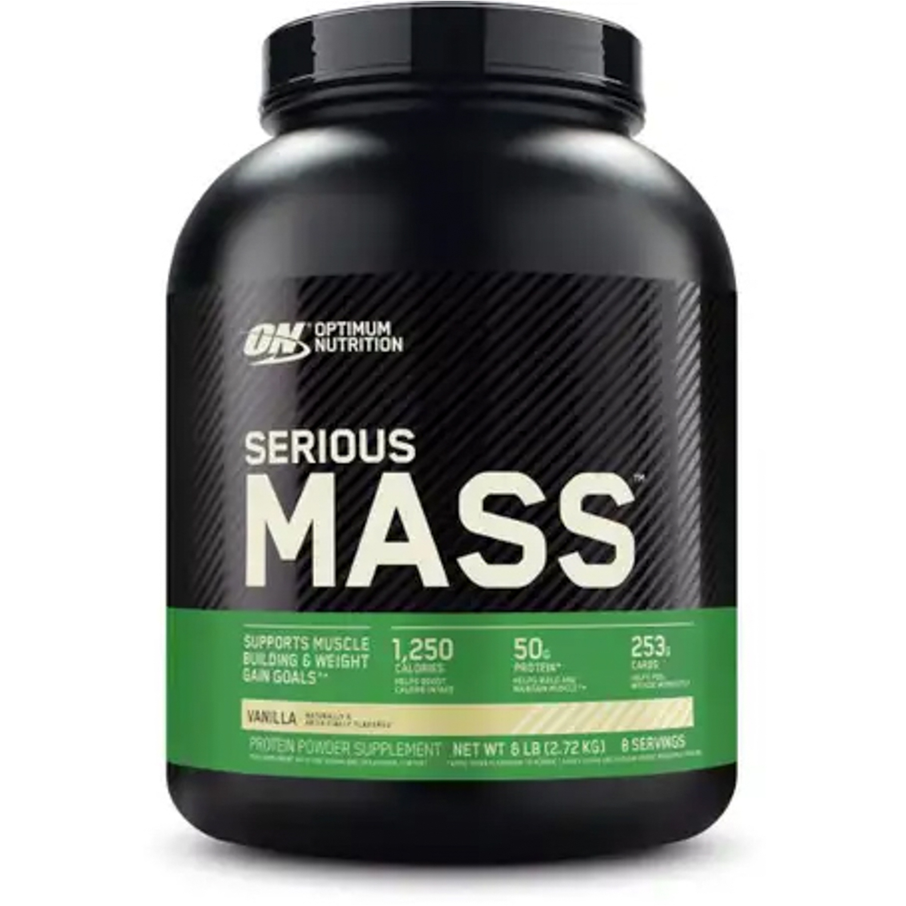 On Serious Mass Vanilla protein pow 6 lb