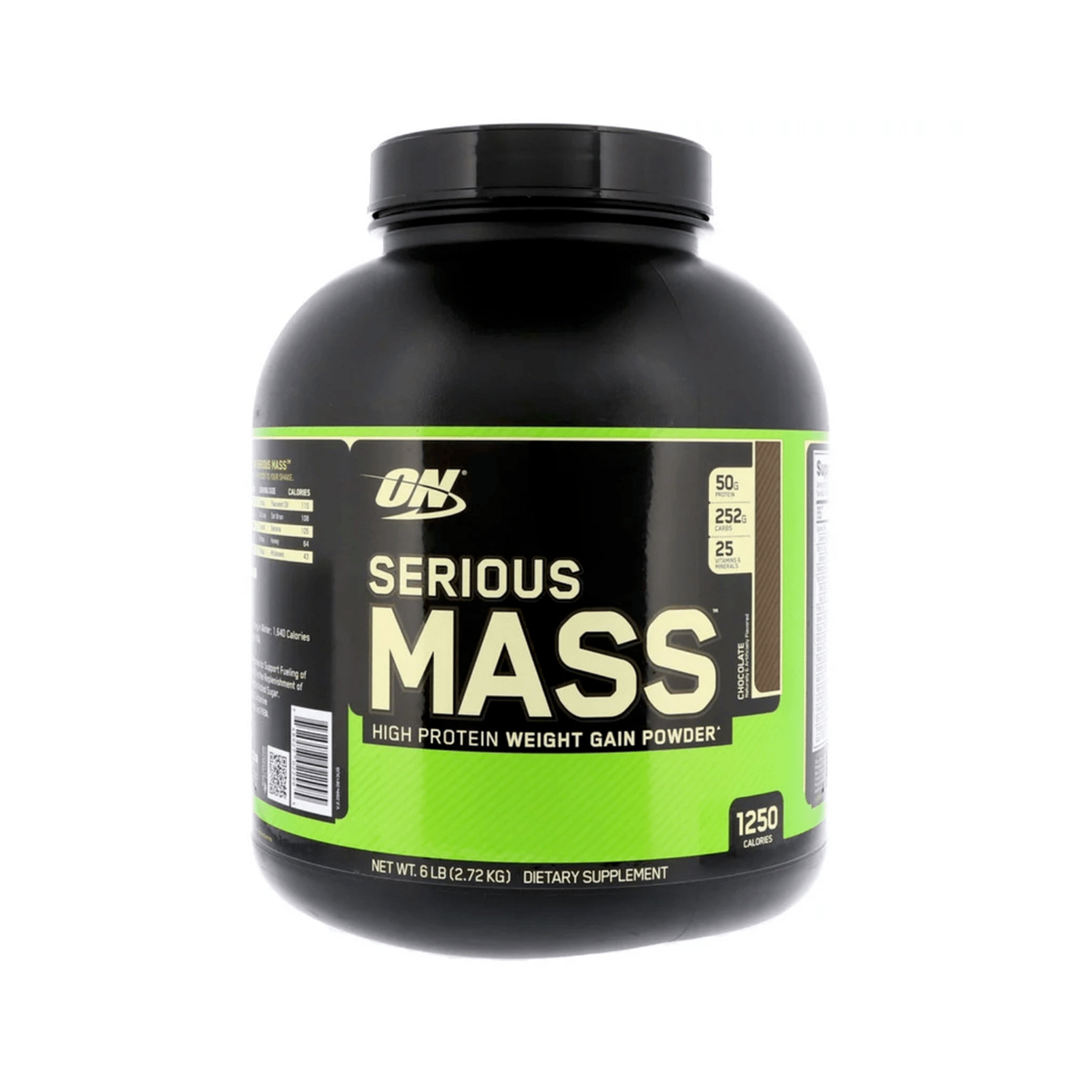 On Serious Mass Chocolate protein pow 6 lb
