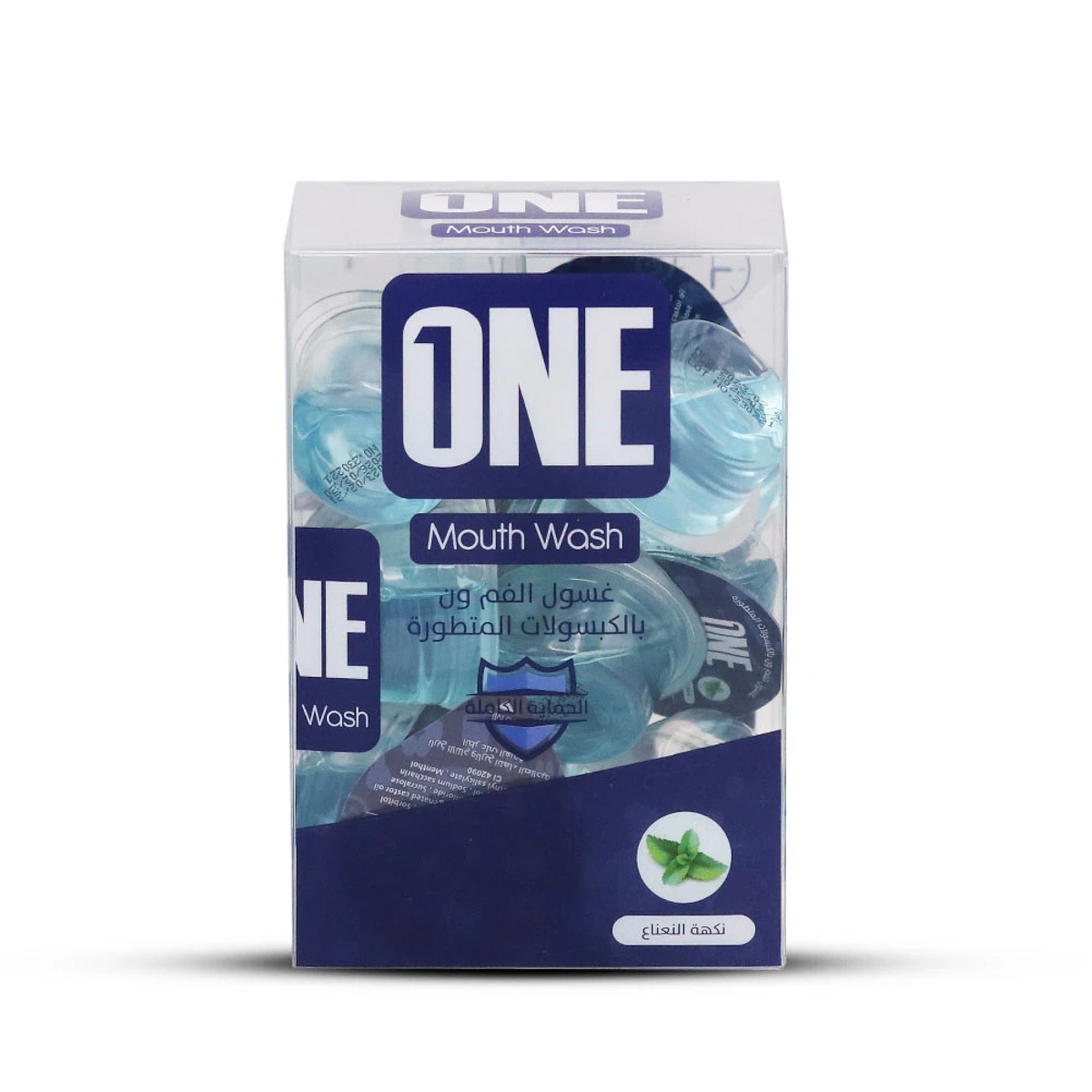 One Mouth Wash Mint Flavor 20 Cap 15 Ml