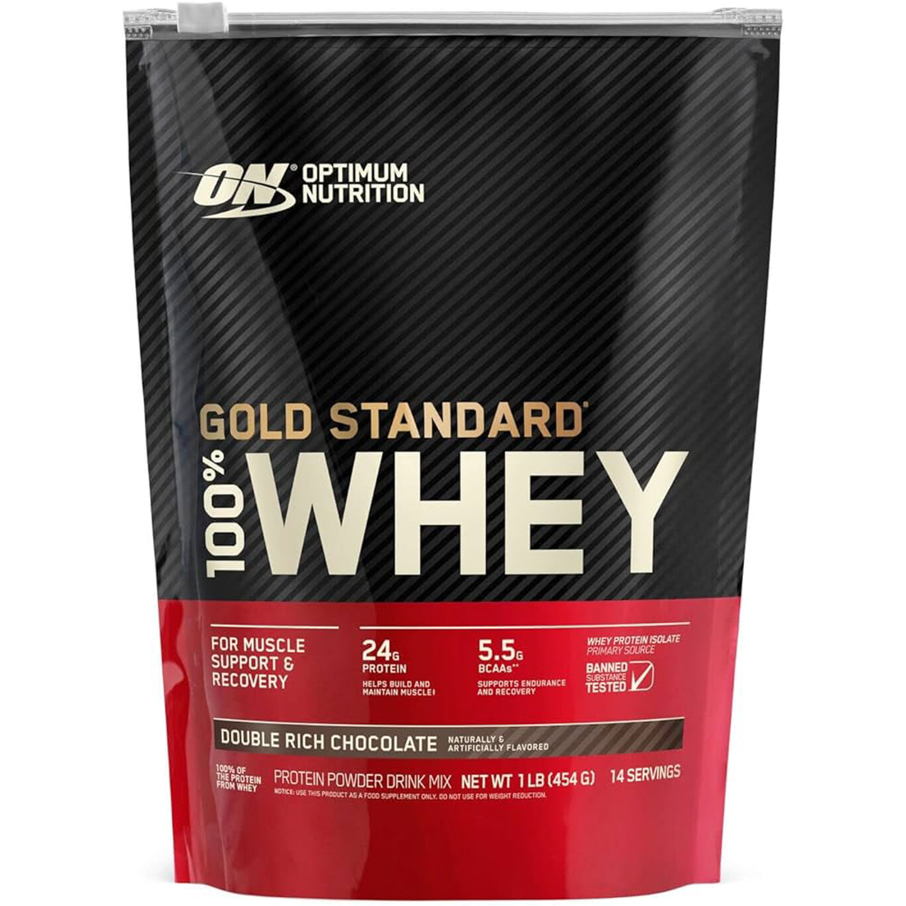 Optimum Gold Whey Double Rich Choc 1 lb