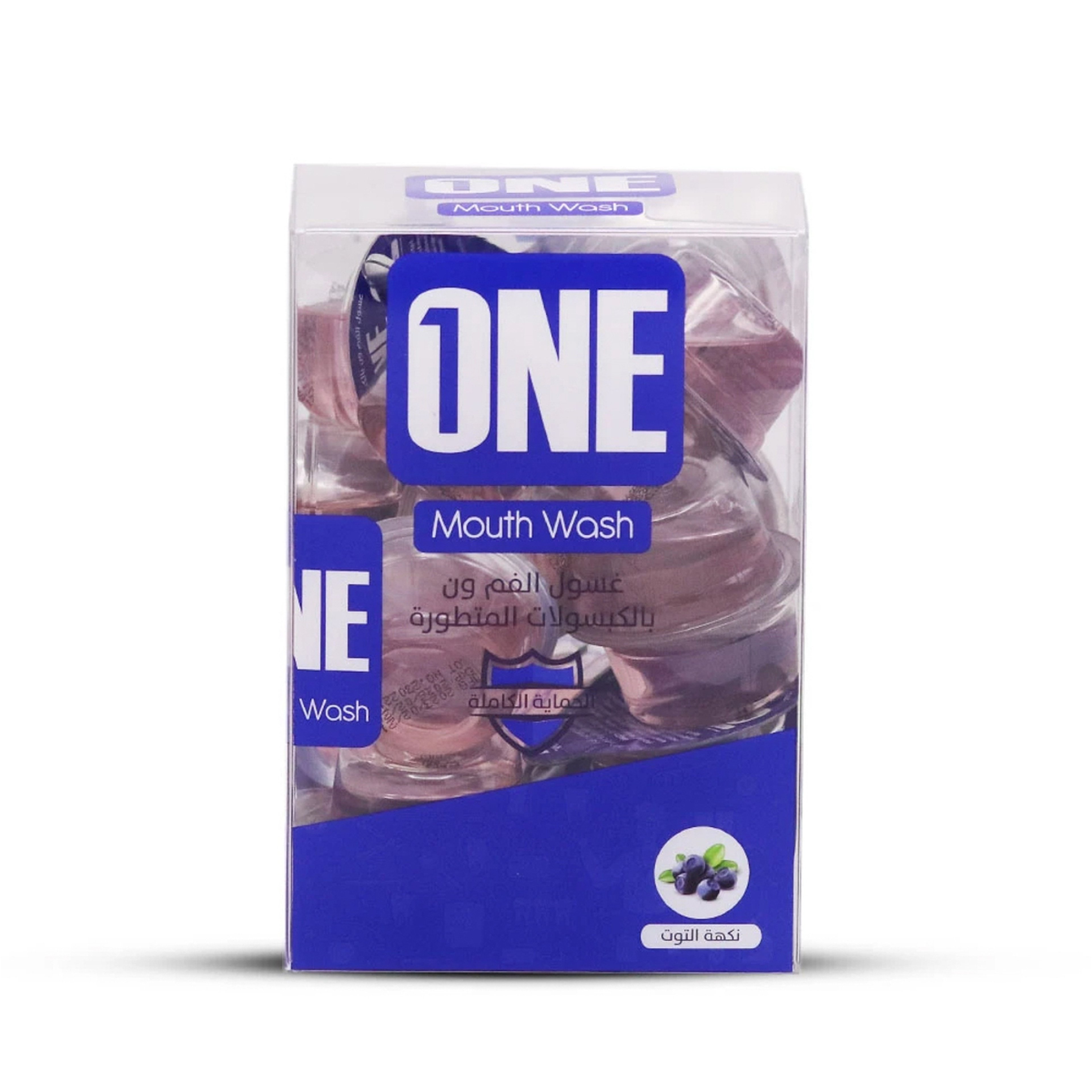 One Mouth Wash Blueberry Flavor 20 Cap 15 Ml