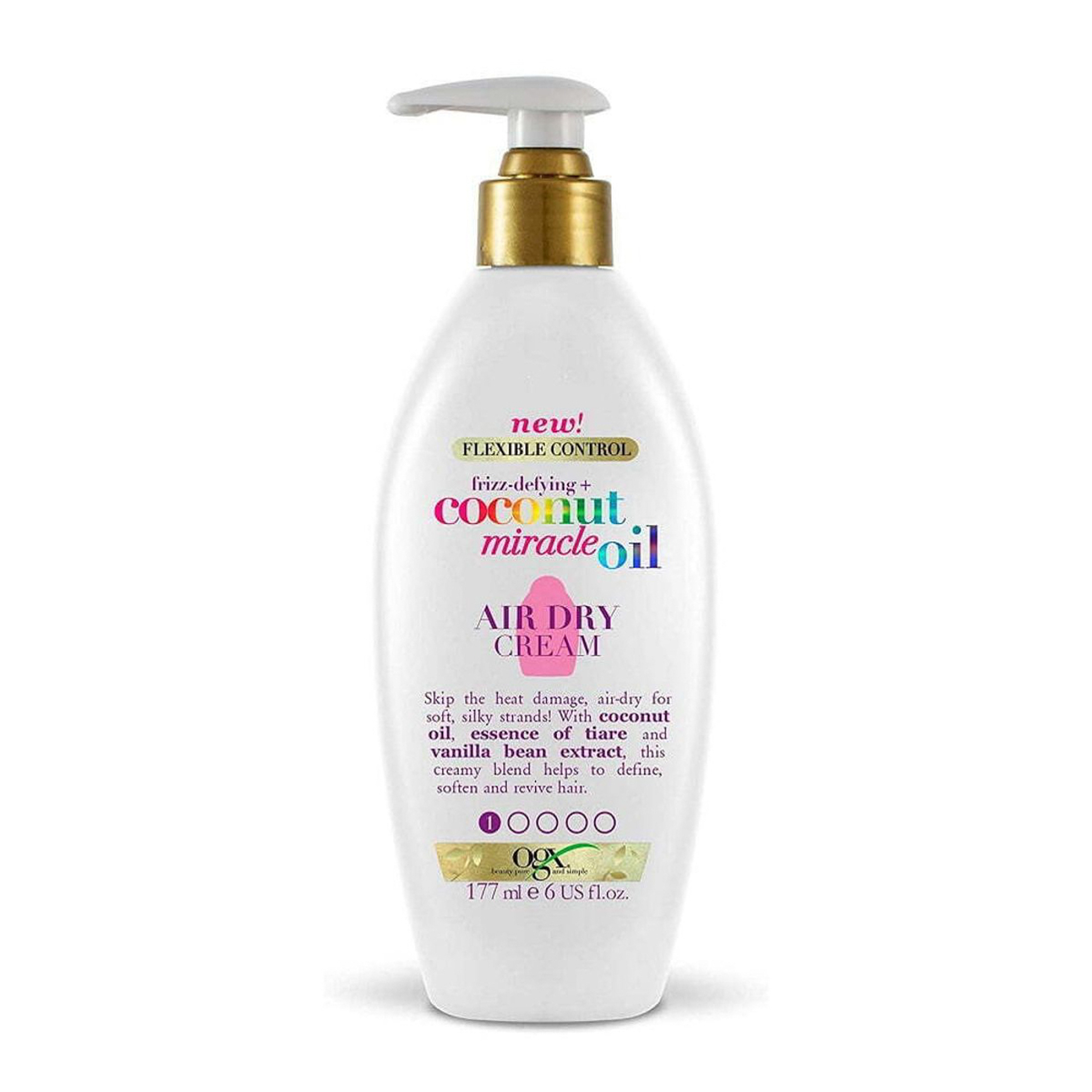 OGX Coconut Miracle Oil Leave Air-Dry Hair Cream 177ml