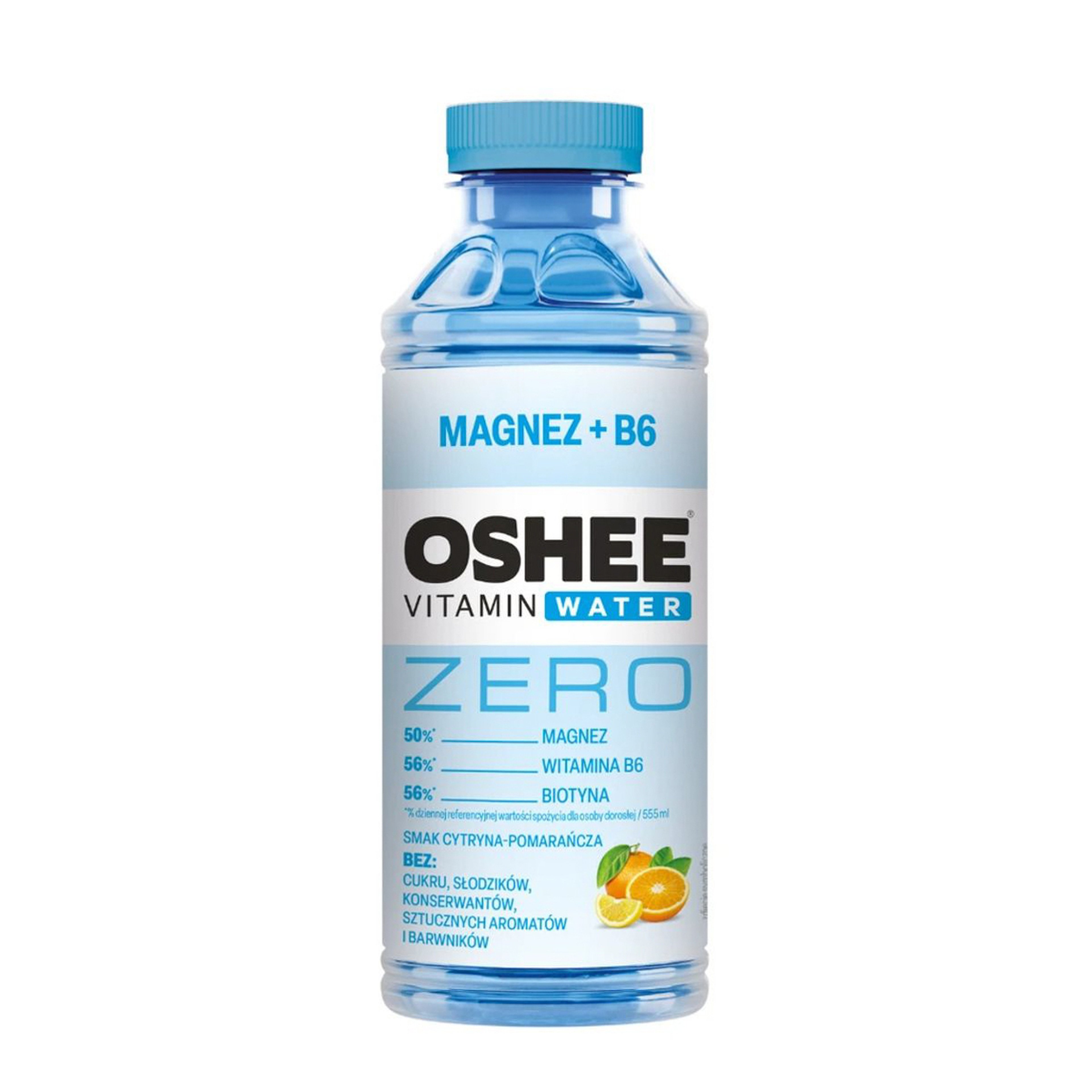 Oshee Vitamin Water Magnez + B6 Zero 555 ML