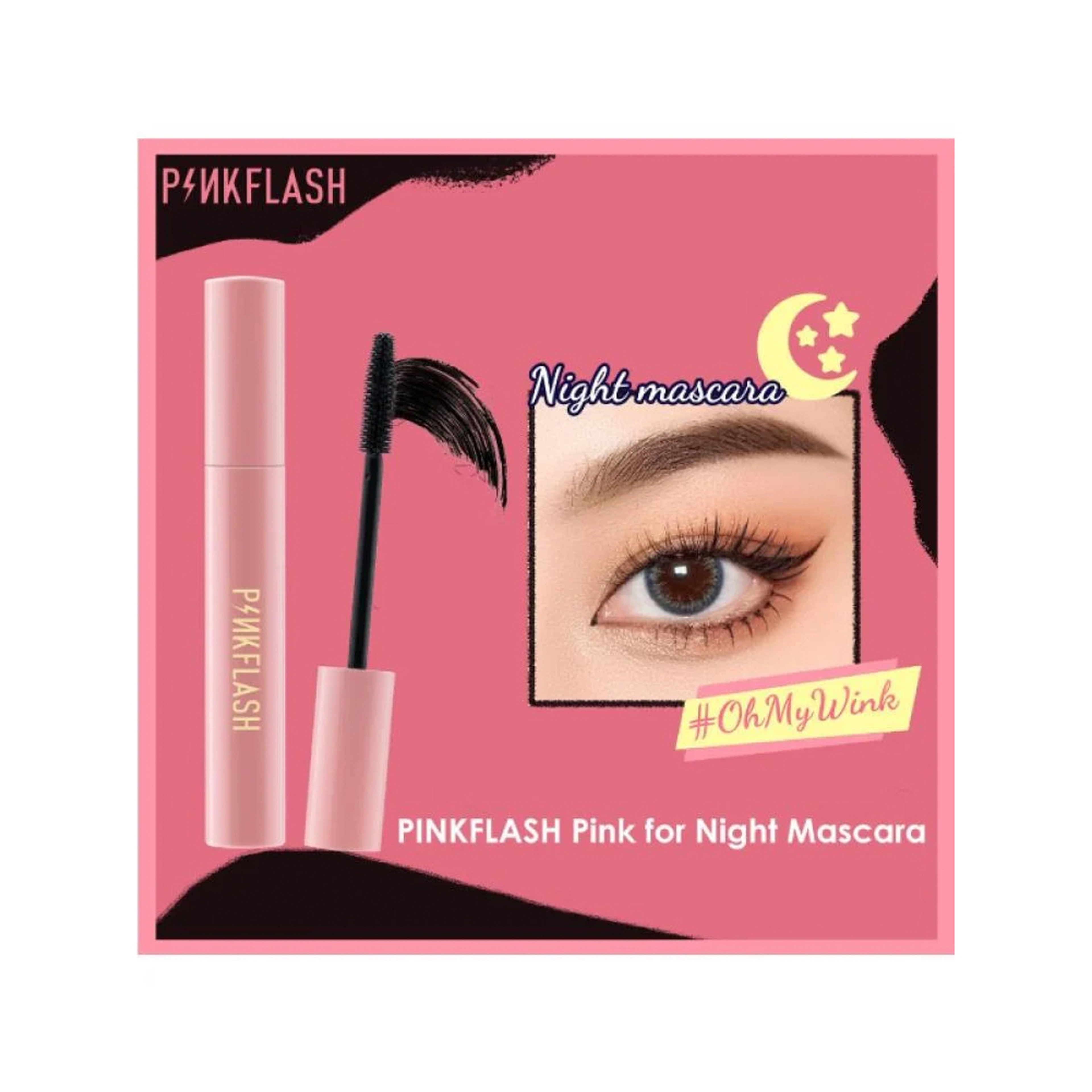 Pink Flash Mascara Eyelashes 01