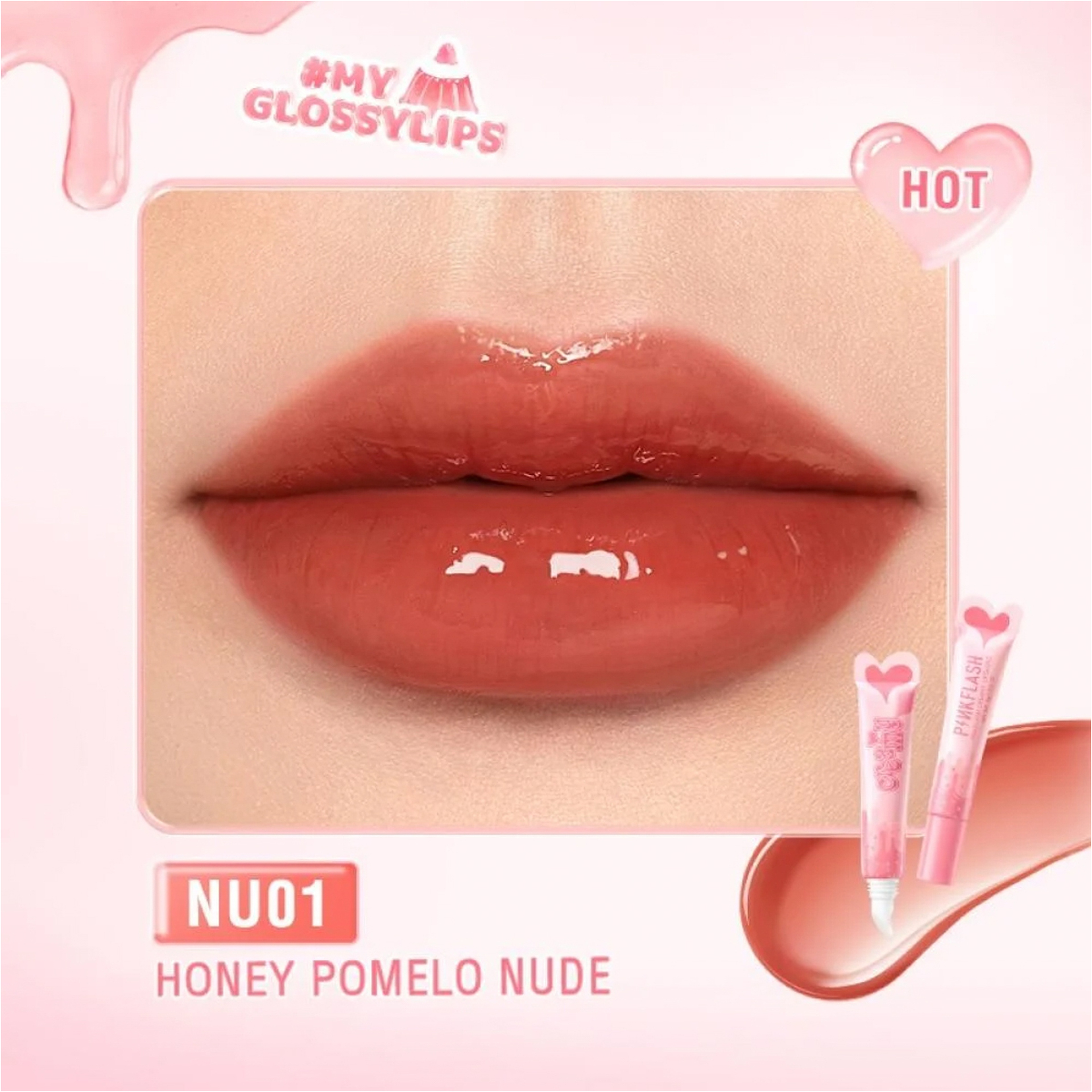 Pink Flash - Creamy Lip Gloss