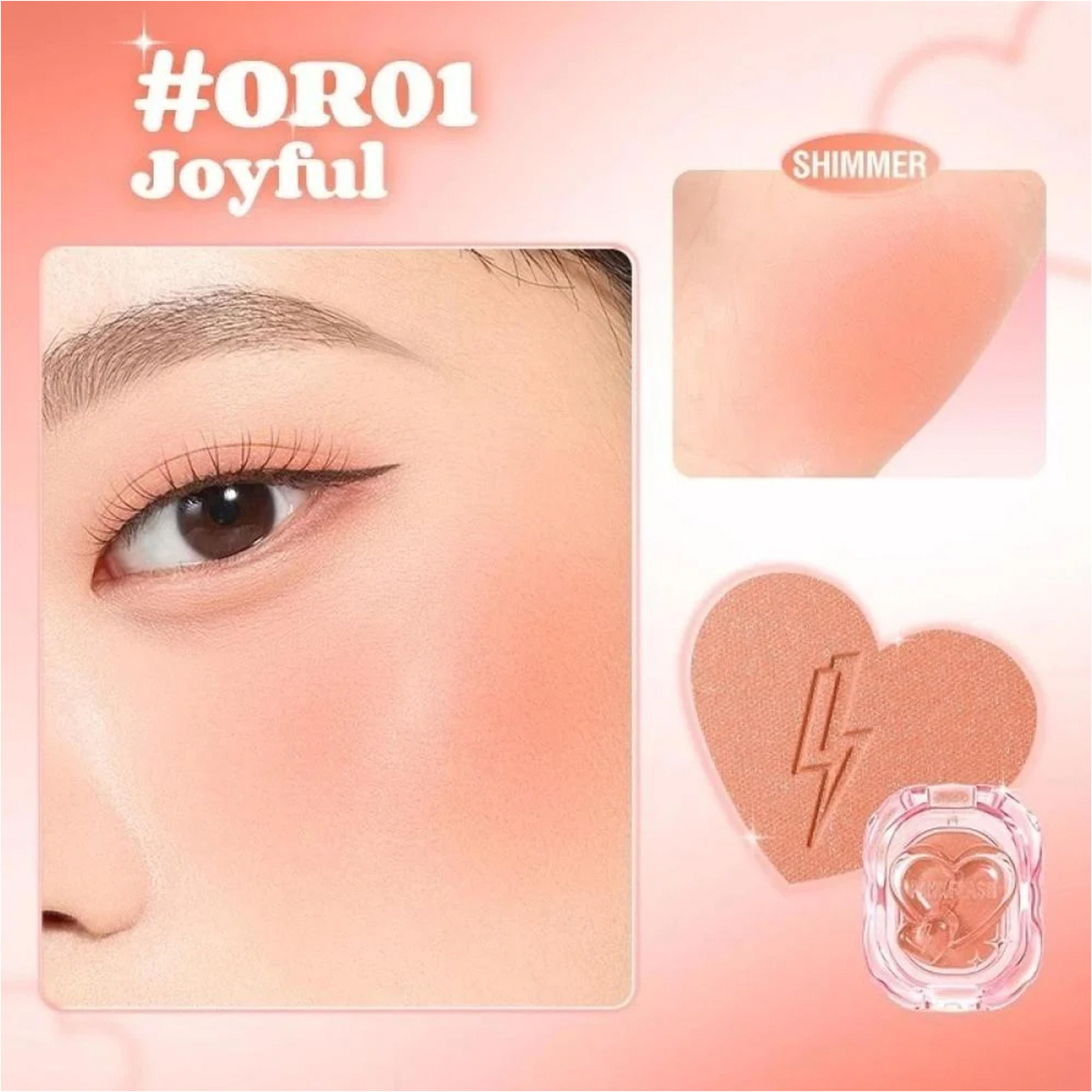 Pink Flash Blush Shimmer